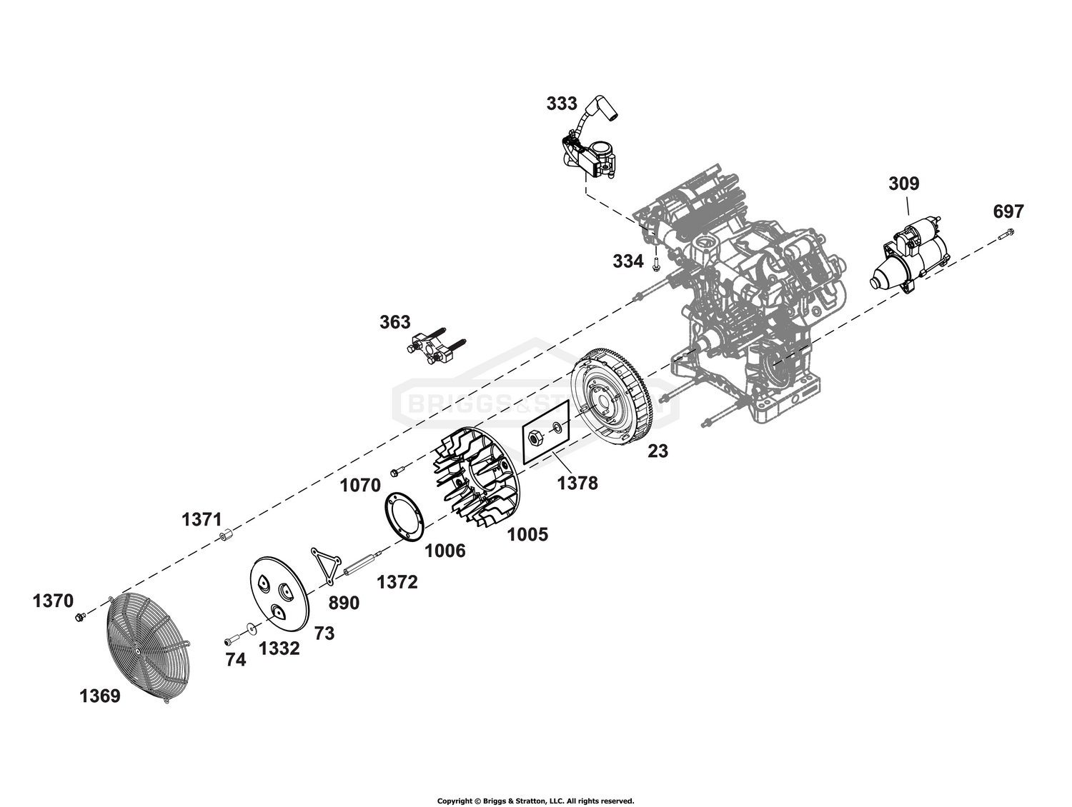 Flywheel, Ignition, and Starter Group