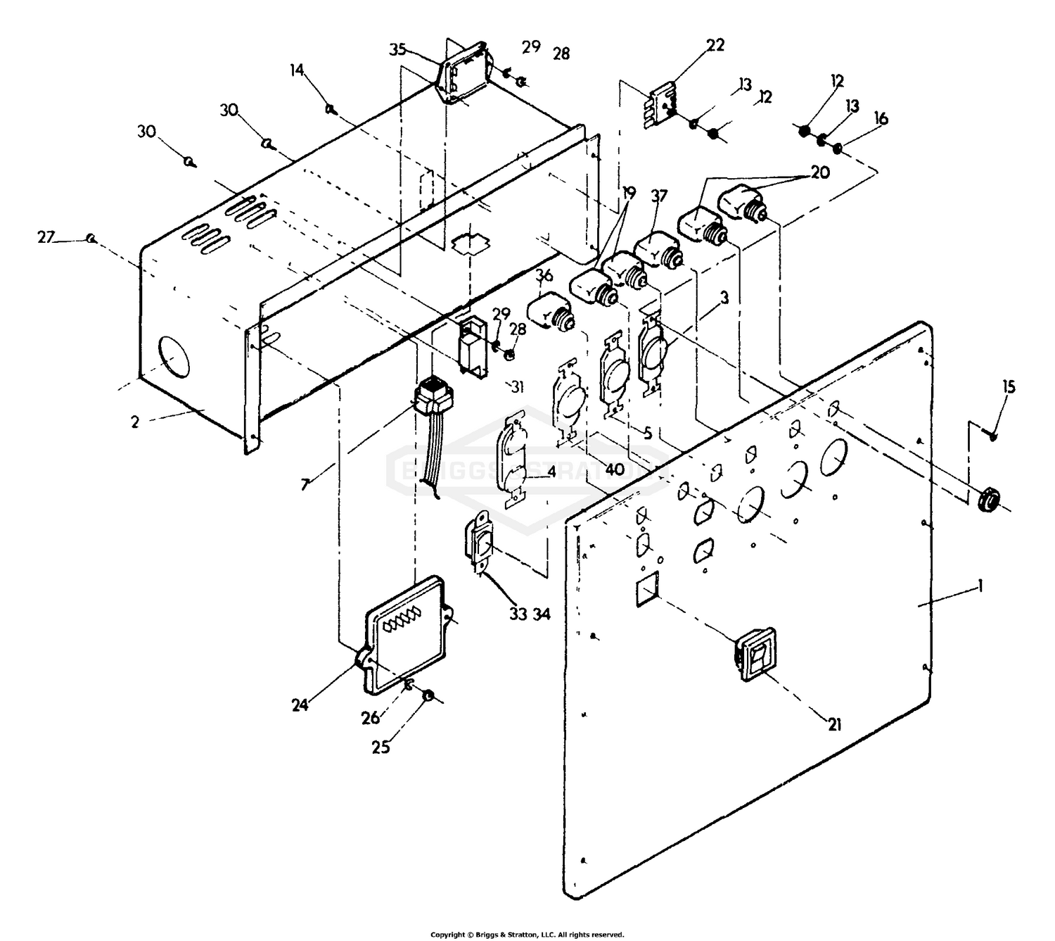 Panel Repair Parts No. 77591B