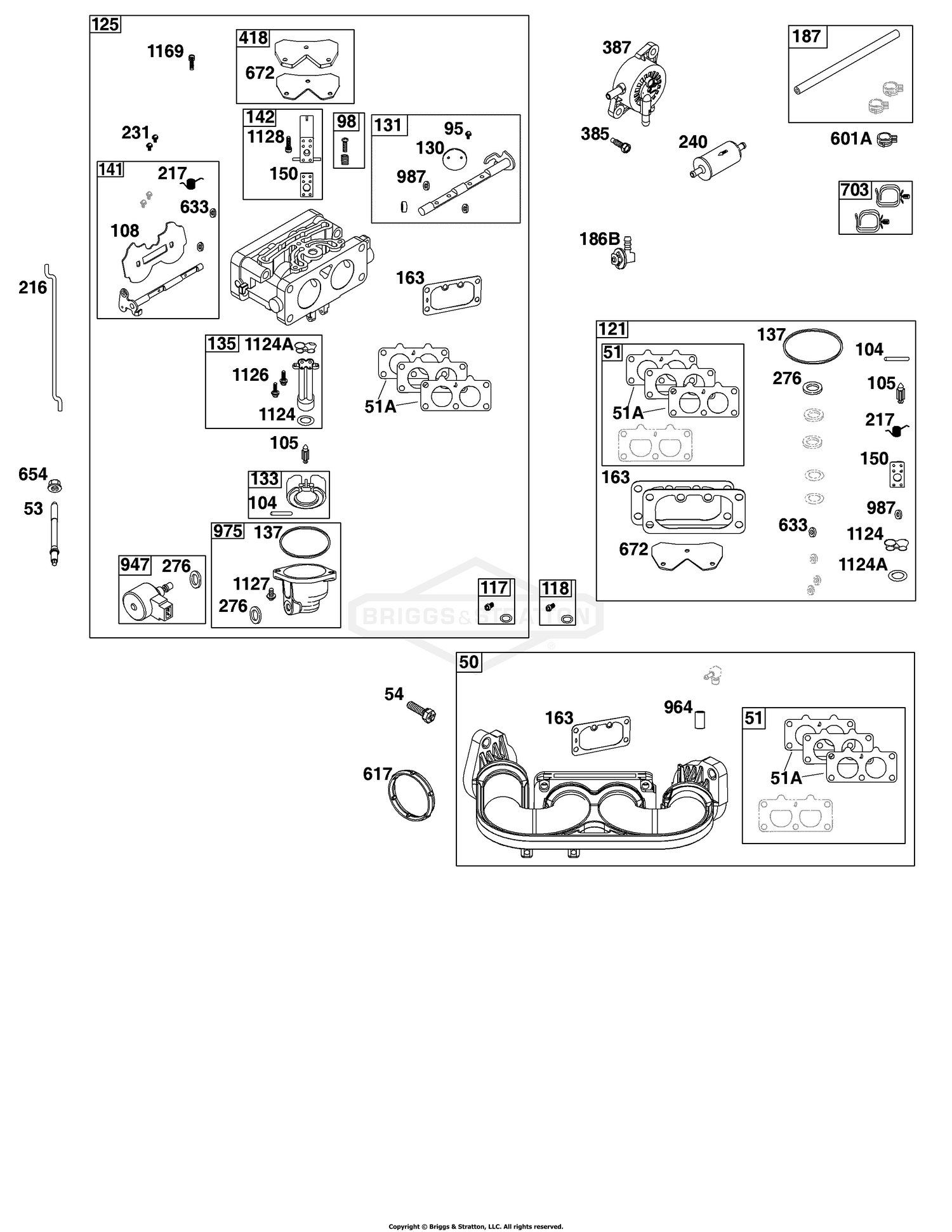 Carburetor and Fuel Supply Group