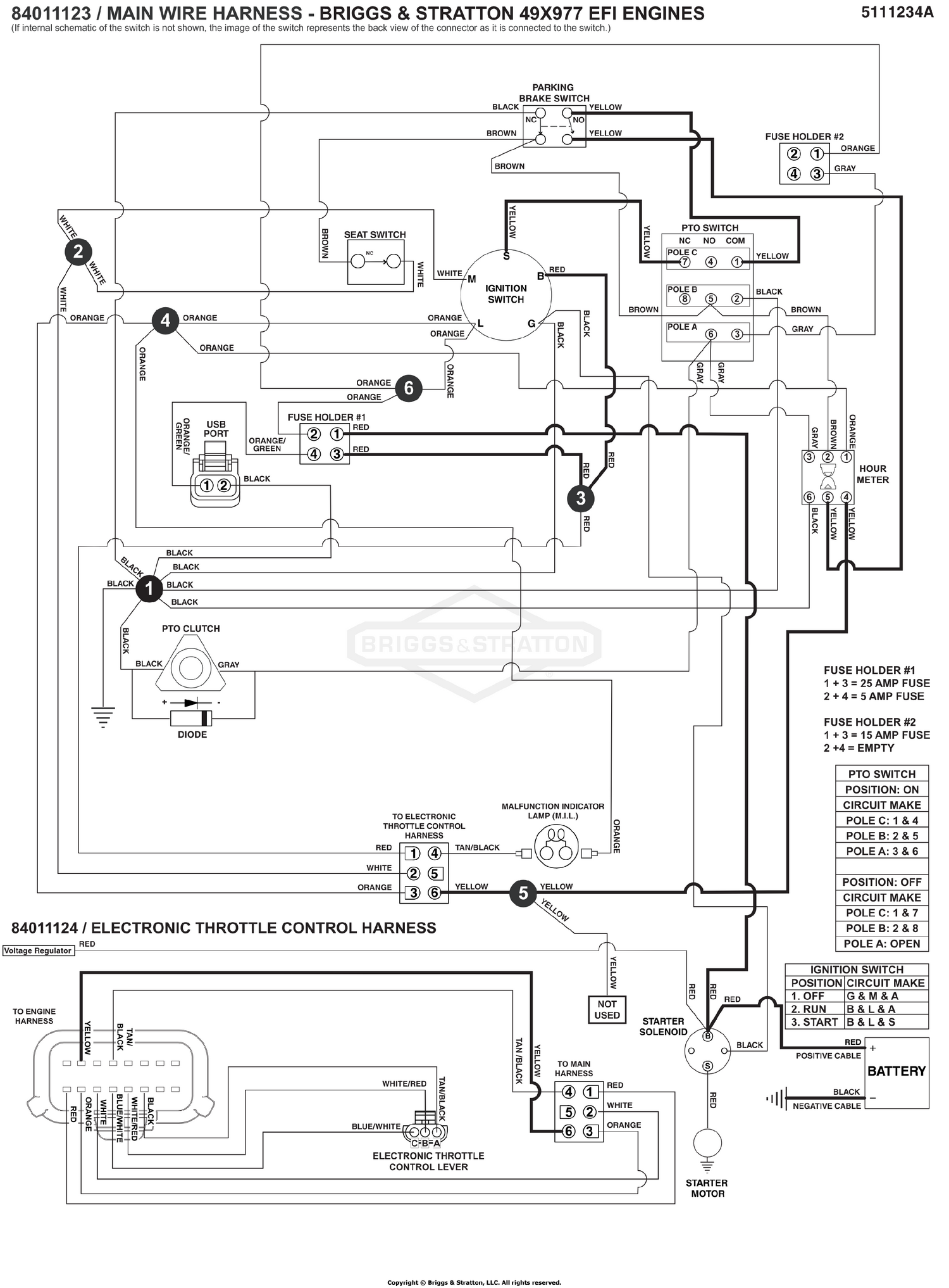 Electrical Schematic - Cranking Circuit