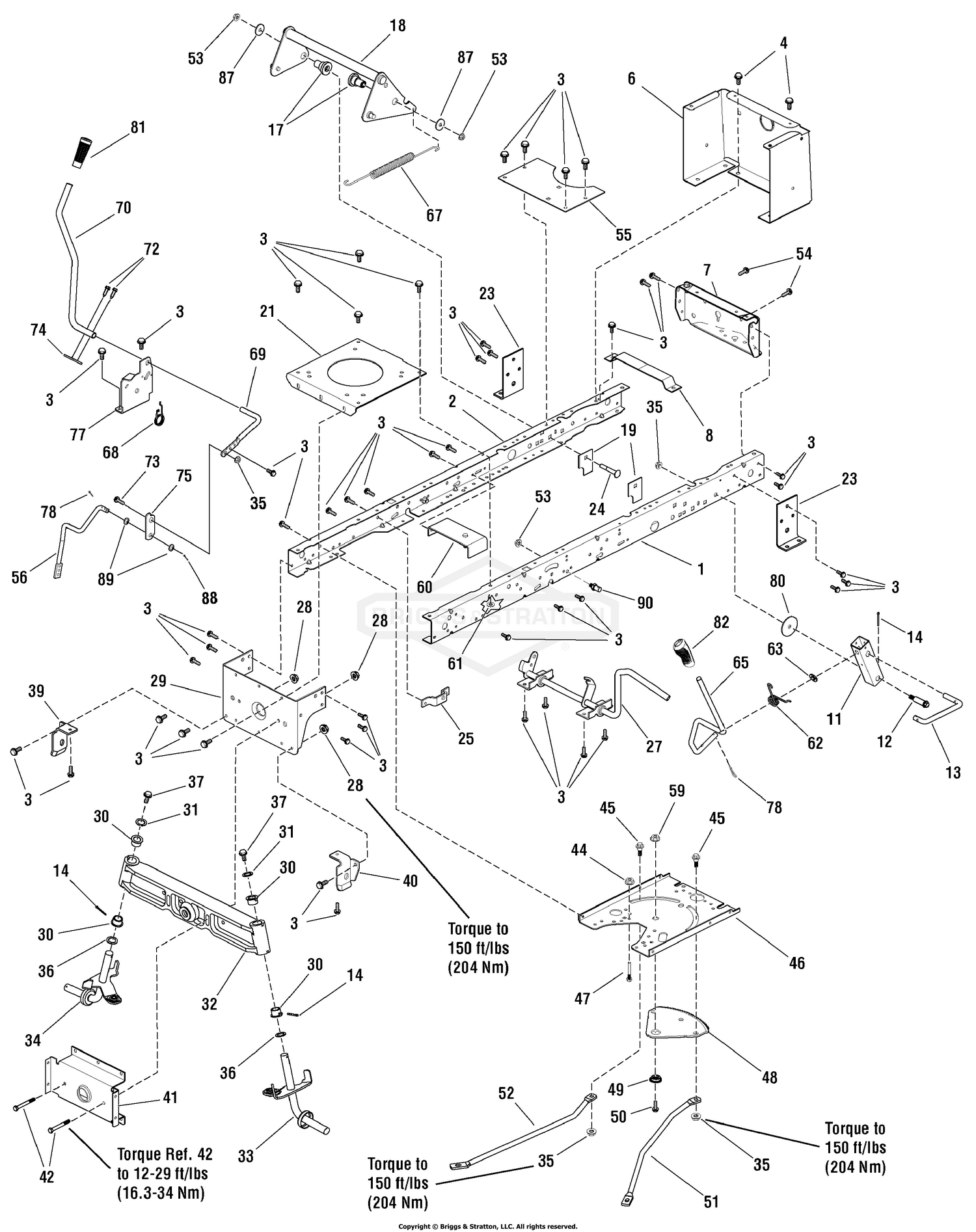 Murray 12.5 hp riding best sale mower manual