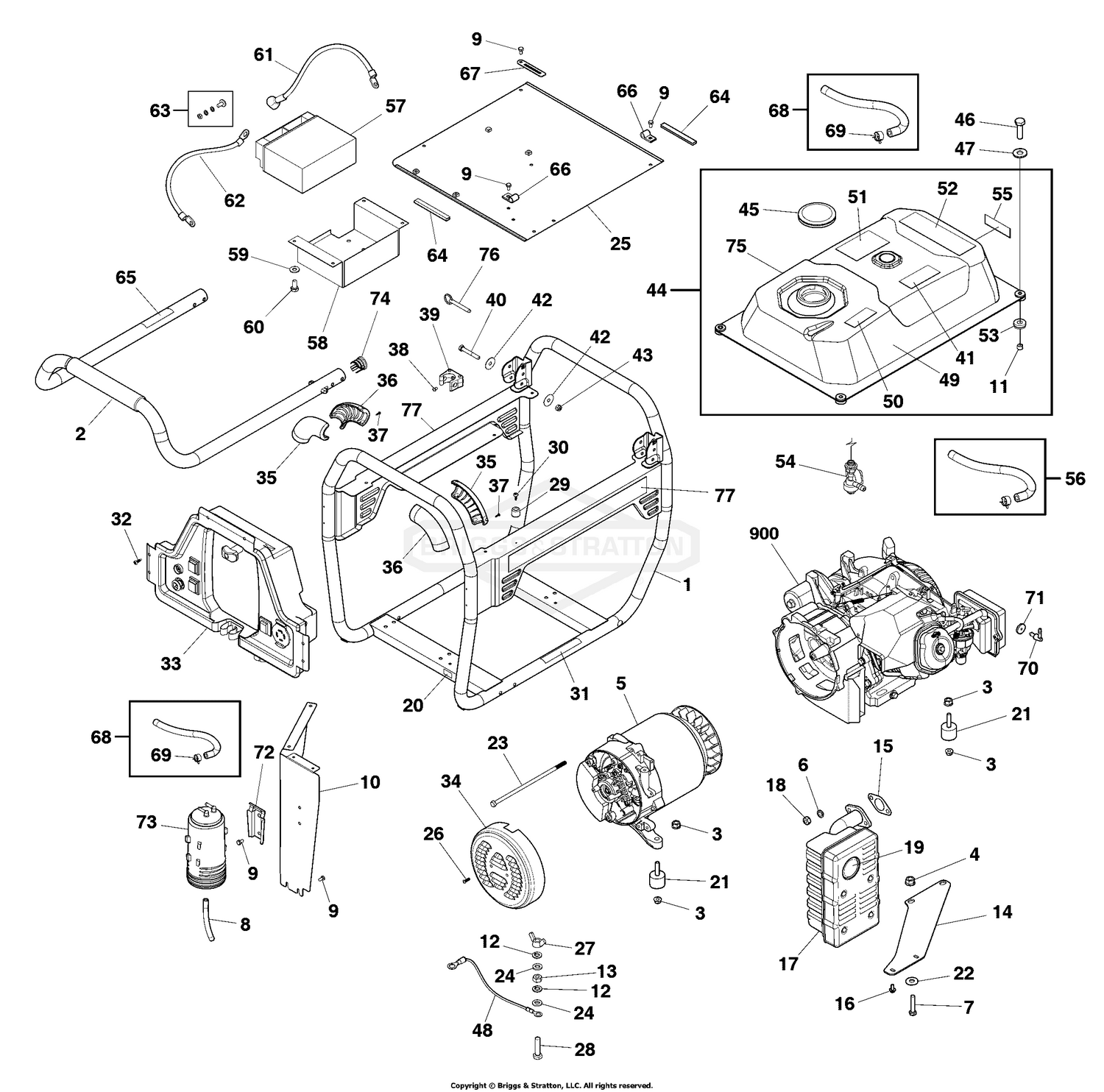 Assembly diagram
