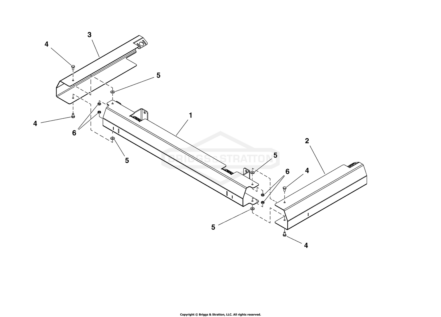 Spray Bar Folding Boom Assembly Group