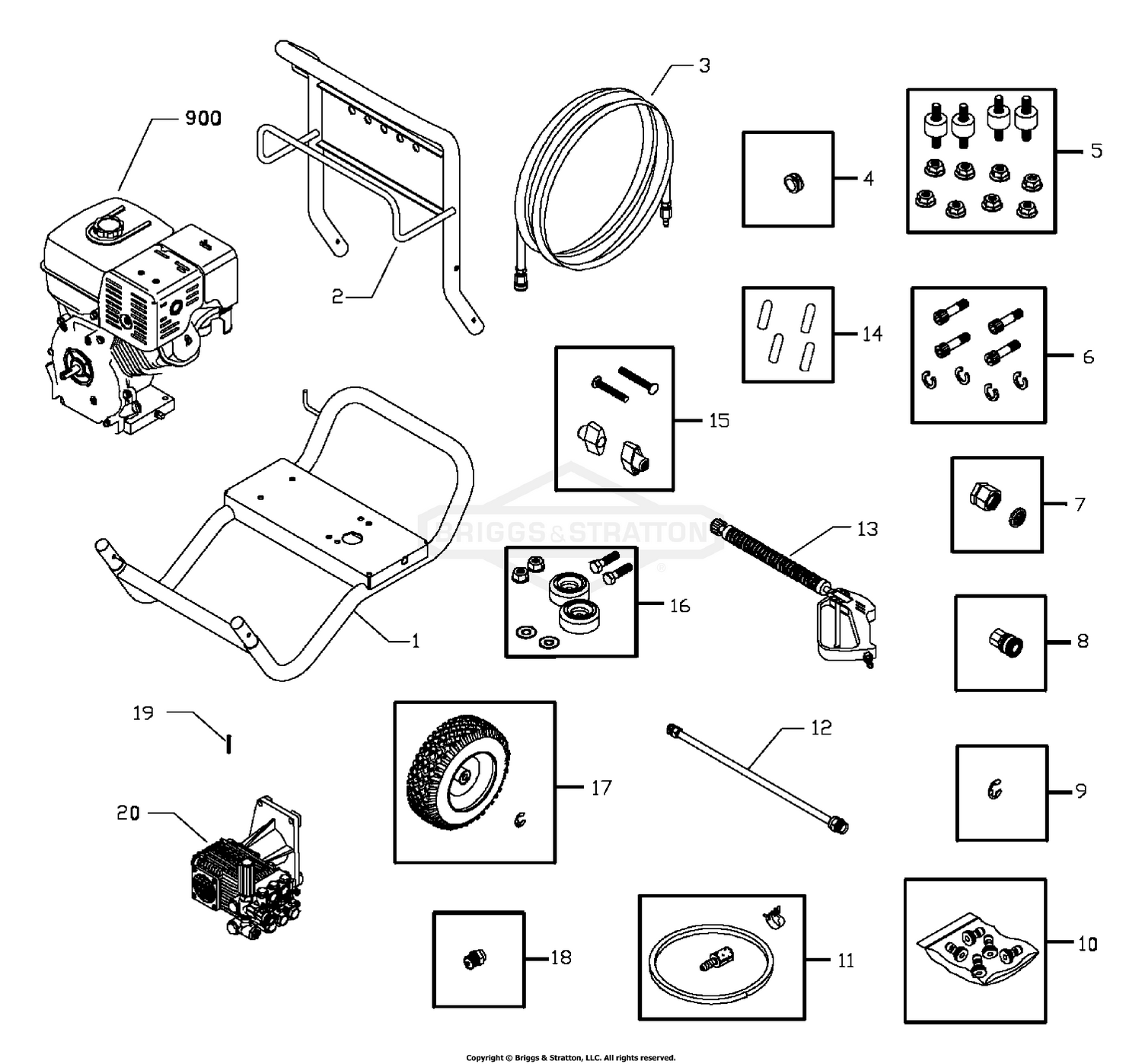 Assembly diagram