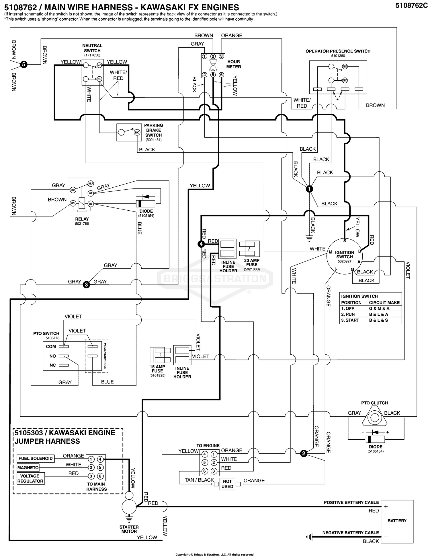 Electrical Schematic - Cranking Circuit