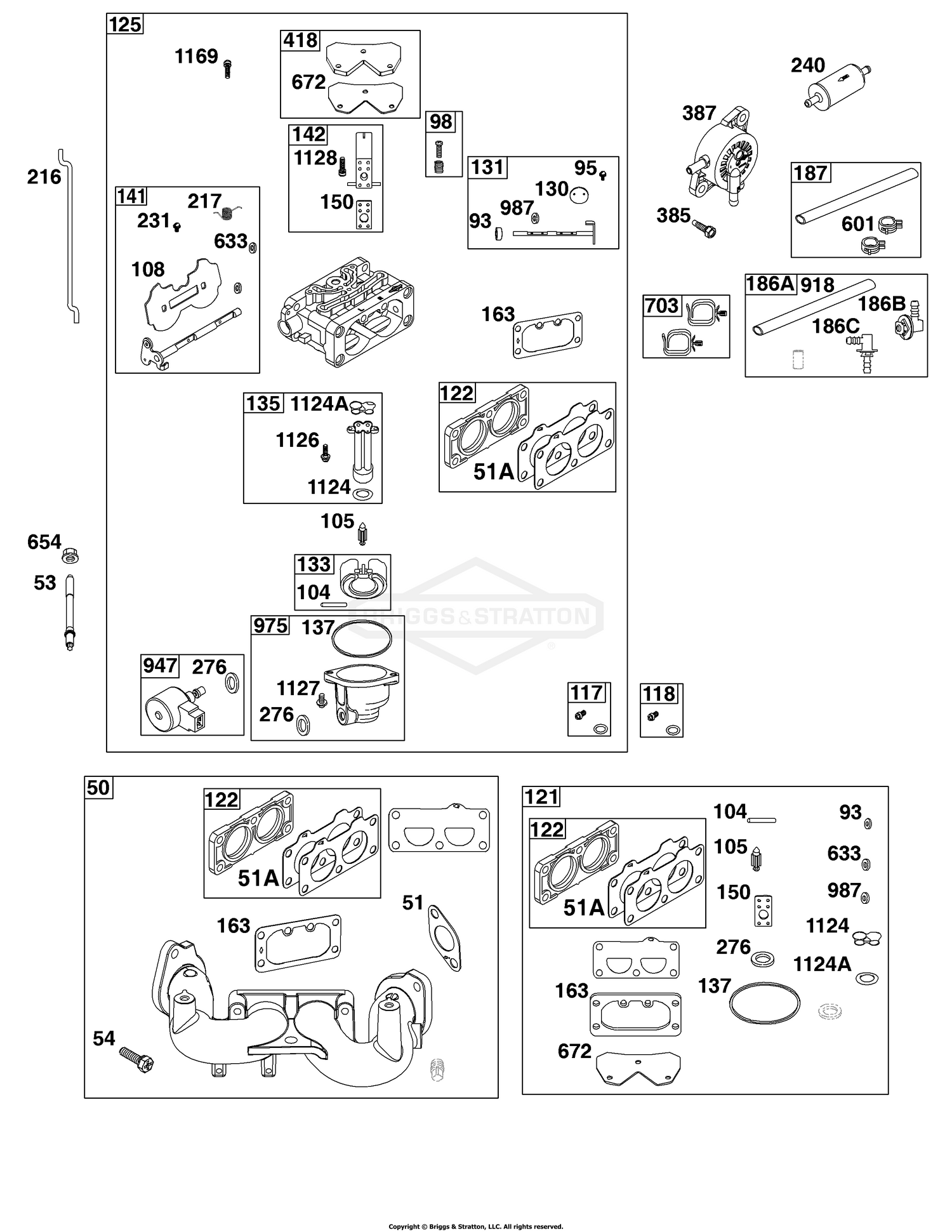 Carburetor and Fuel Supply Group