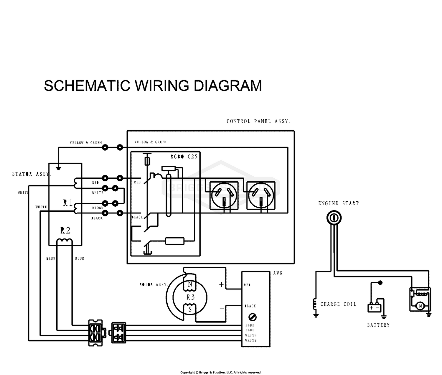 Briggs &amp; Stratton Power Products_DEL_26072017021729 MGRE7560-00 -  ProMax 7500/6000EA Electrical Schematic/Wiring Diagram (1760908)