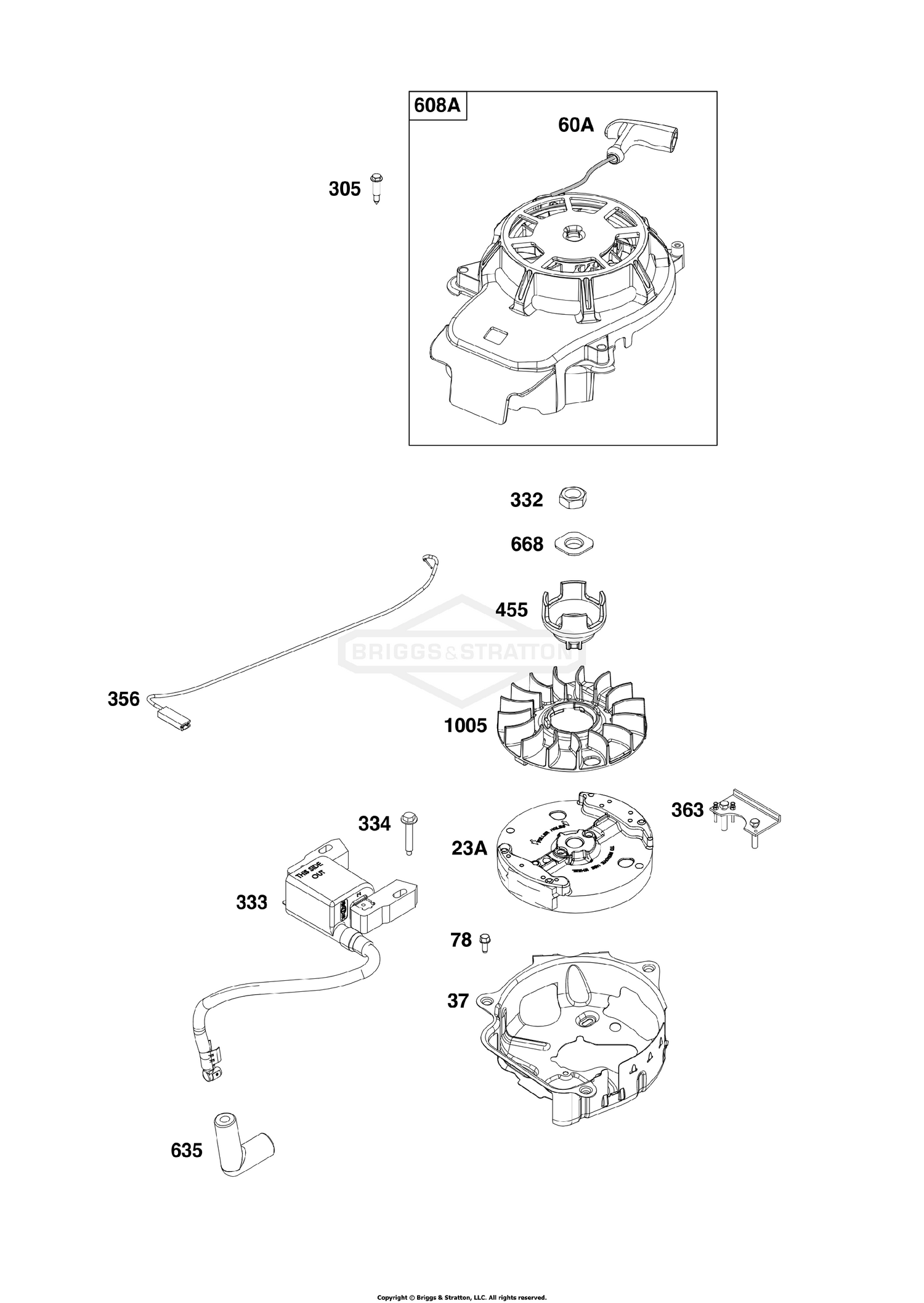 Flywheel, Ignition, and Starter Group