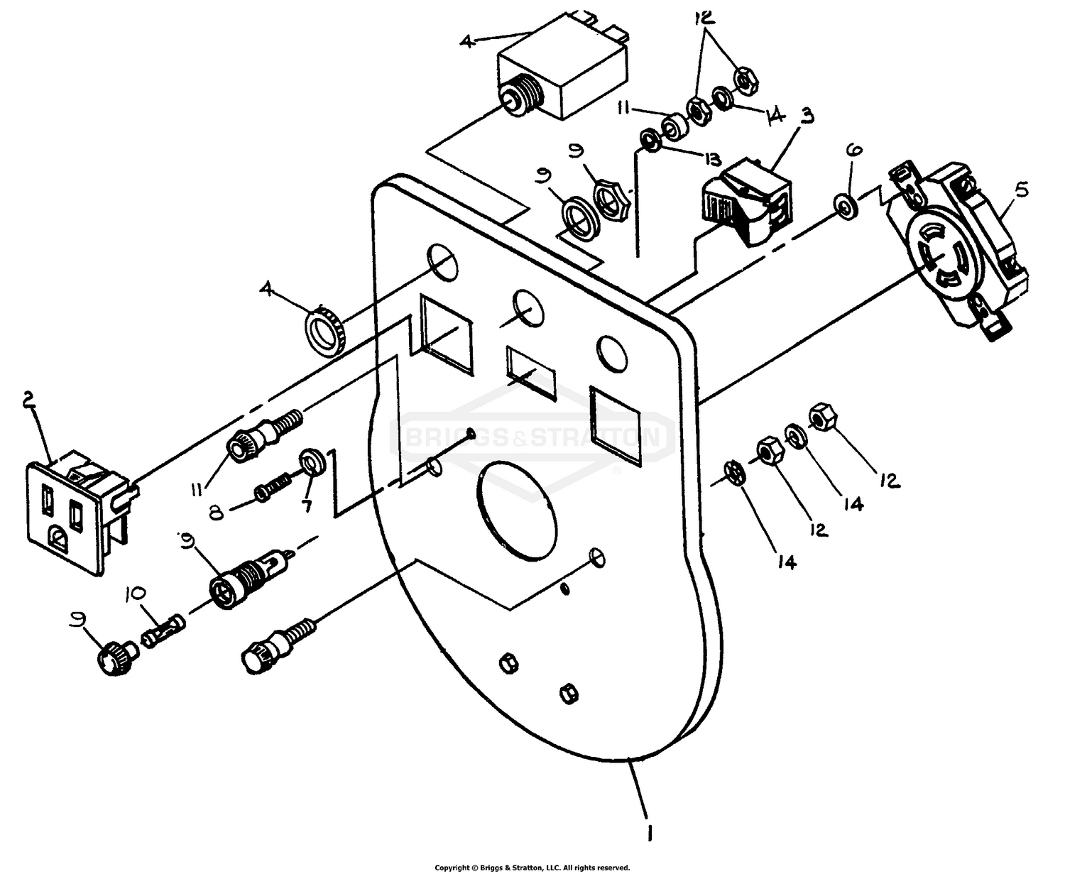 Control Panel No. 61739 Revised 3/4/83