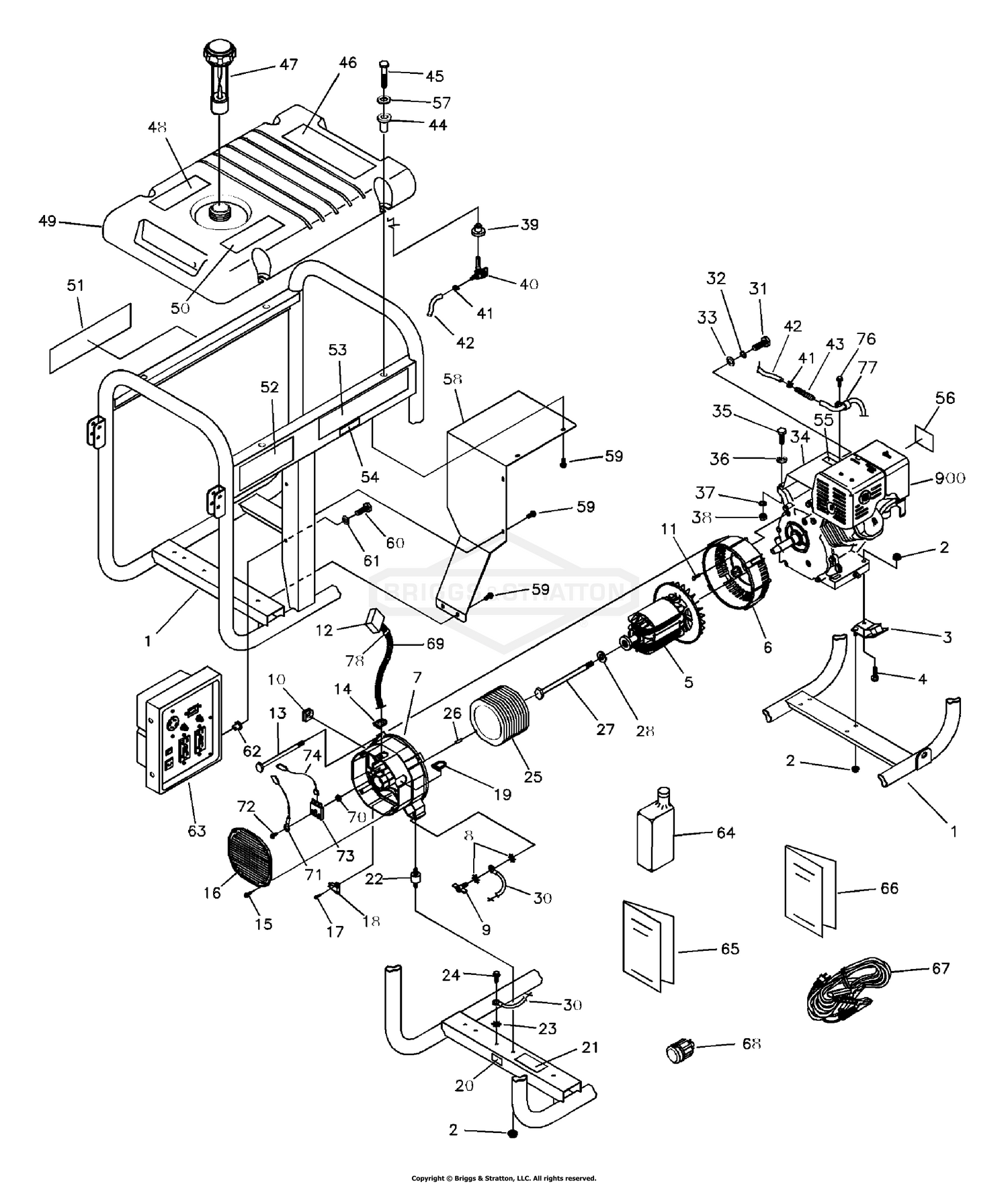 Assembly diagram