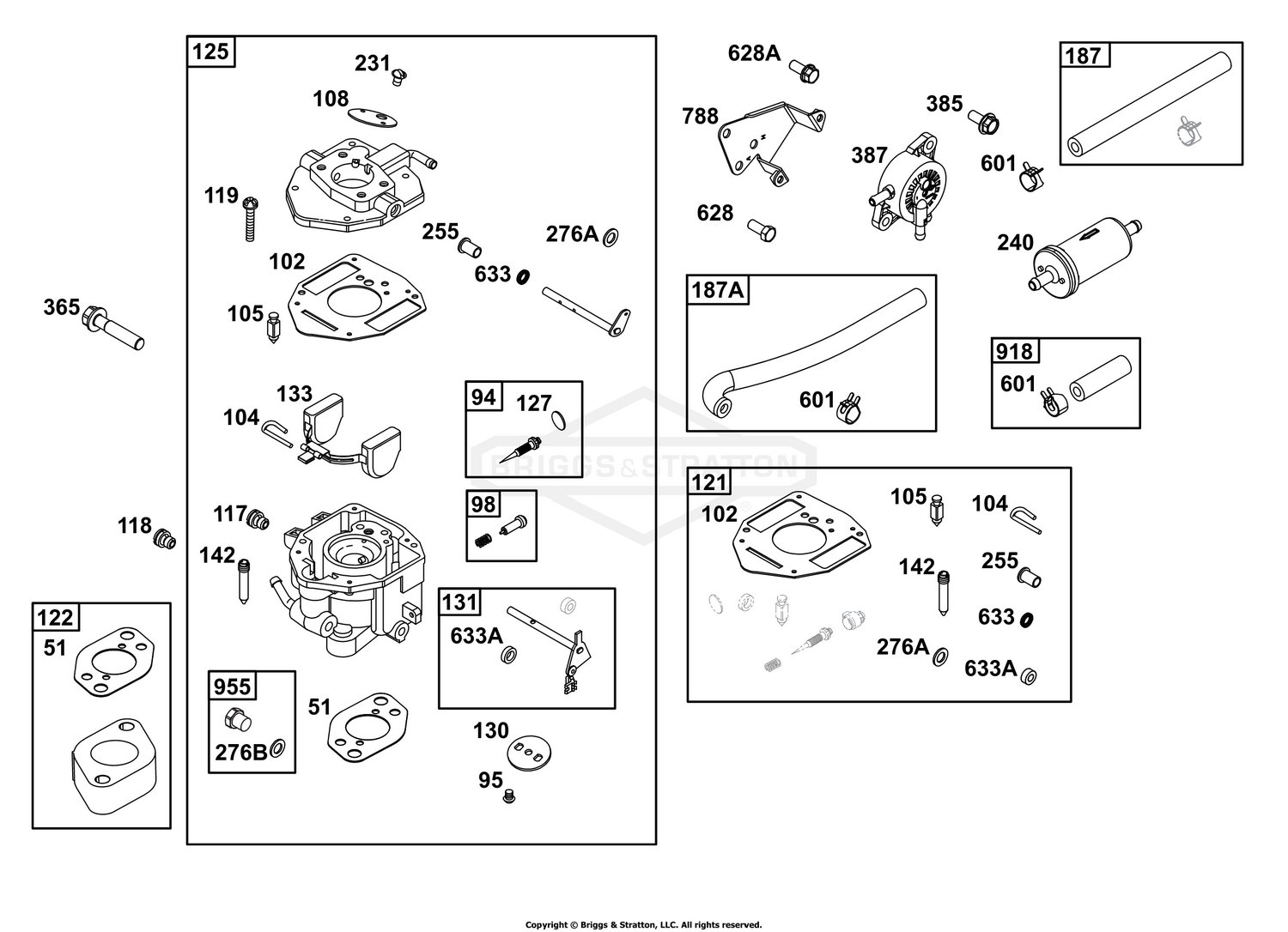 Carburetor and Fuel Supply Group
