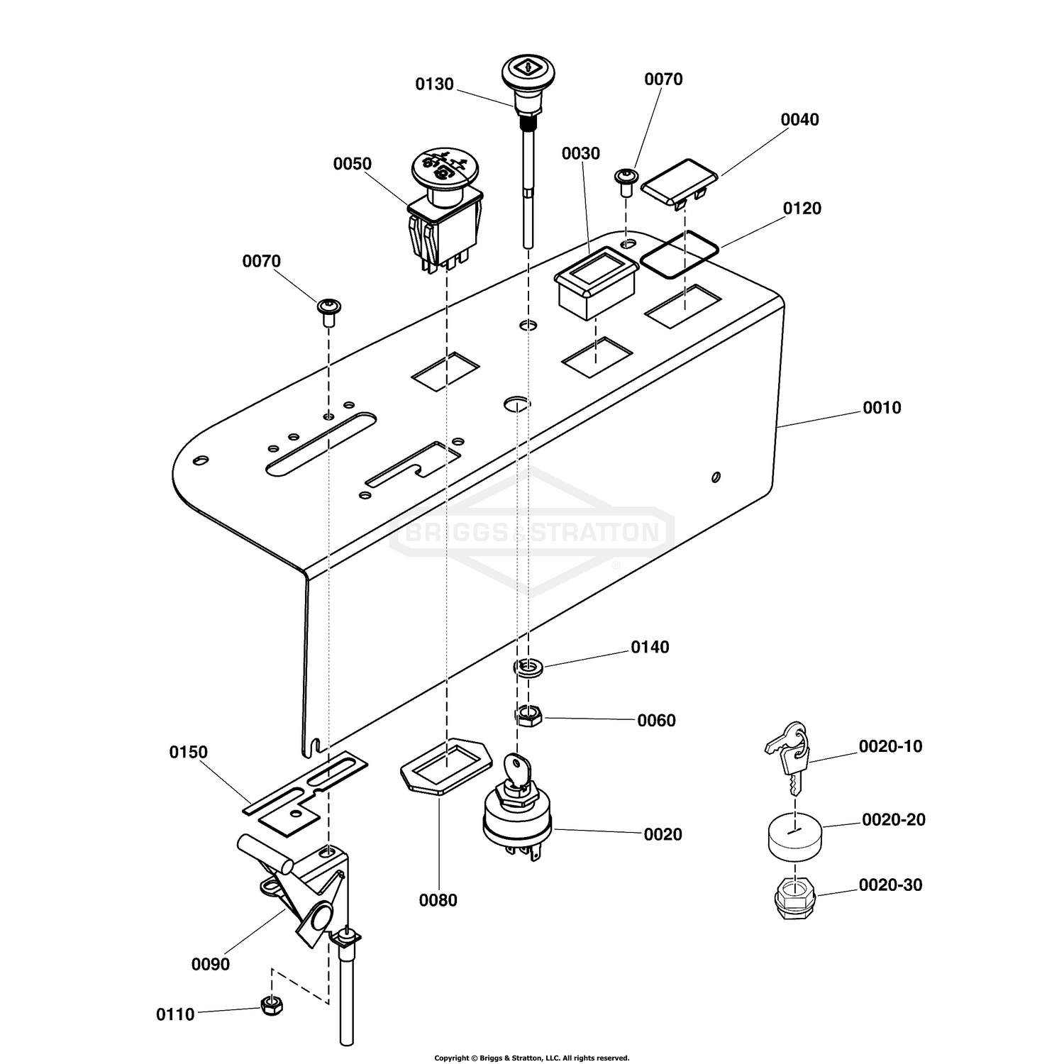 Instrument Control Panel Group (Export Models)