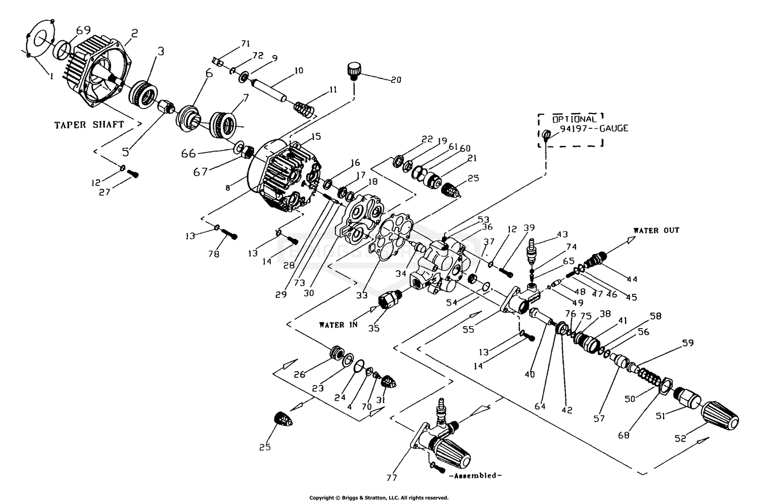 Assembly diagram