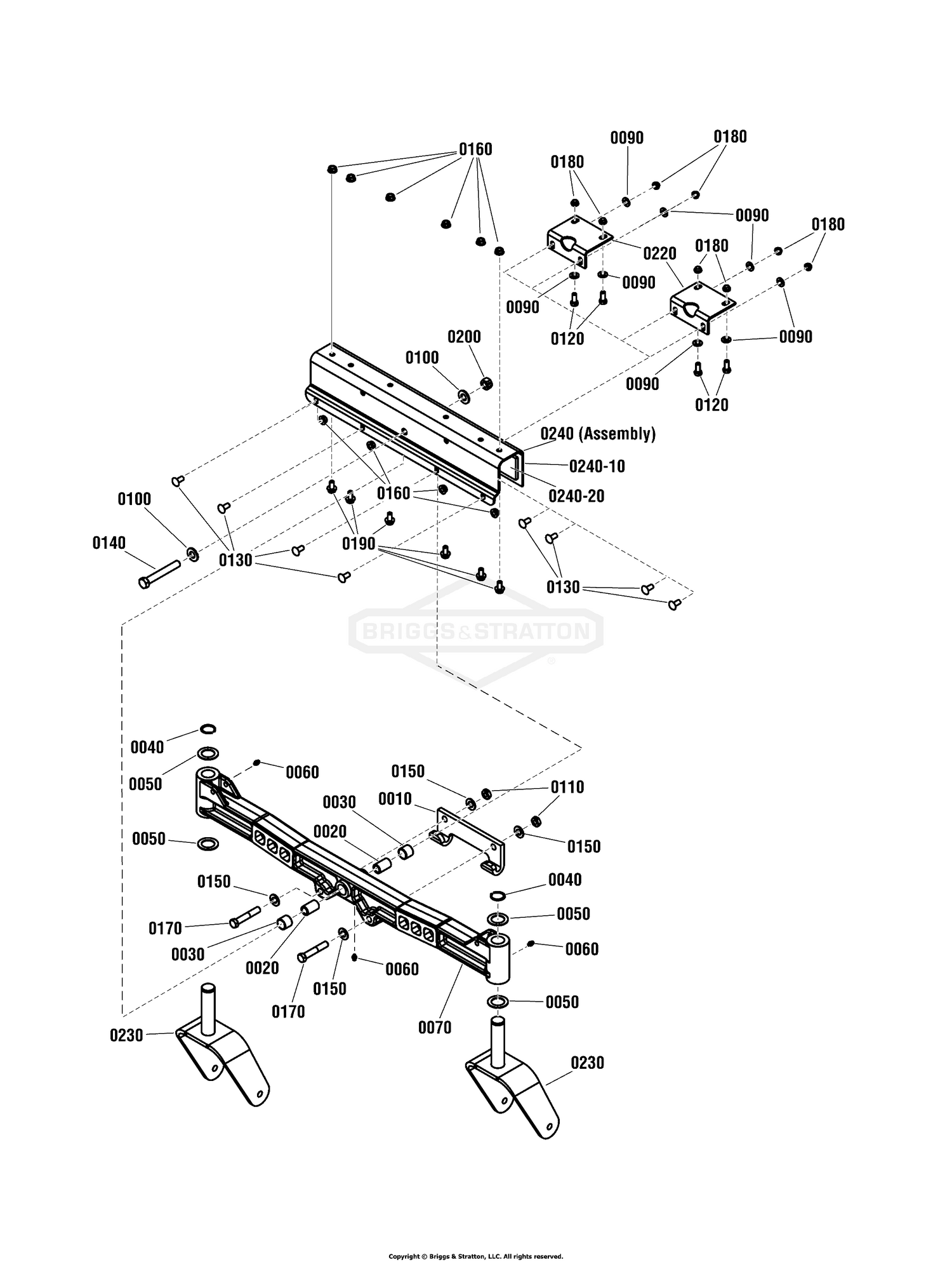 Front Axle Group, RZT 27460