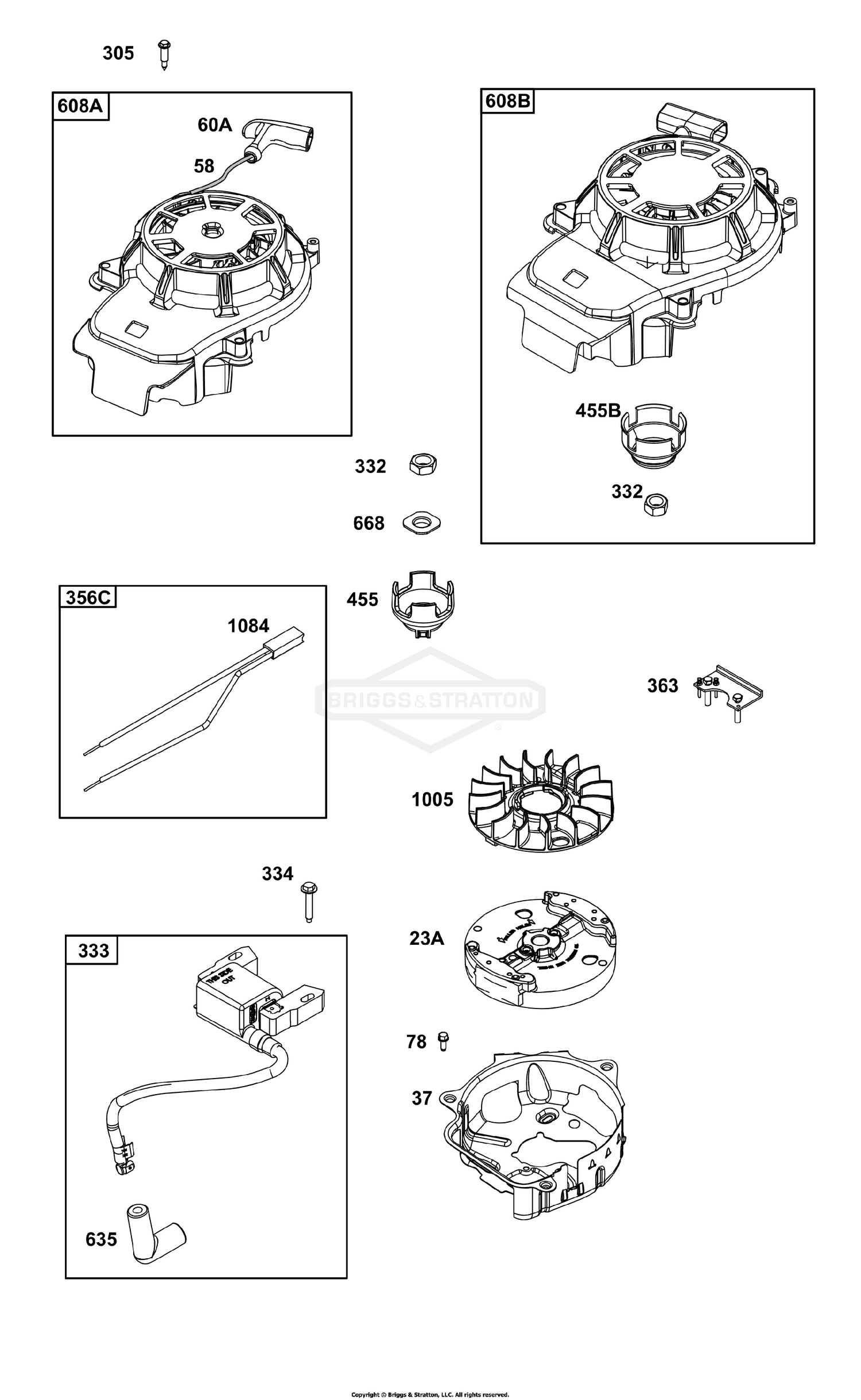 Flywheel, Ignition, and Starter Group