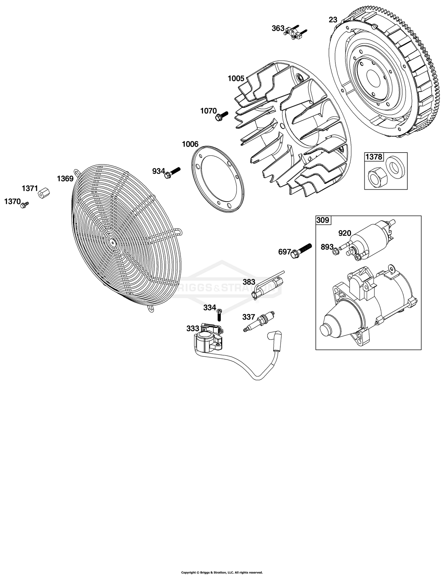 Flywheel, Ignition, and Starter Group