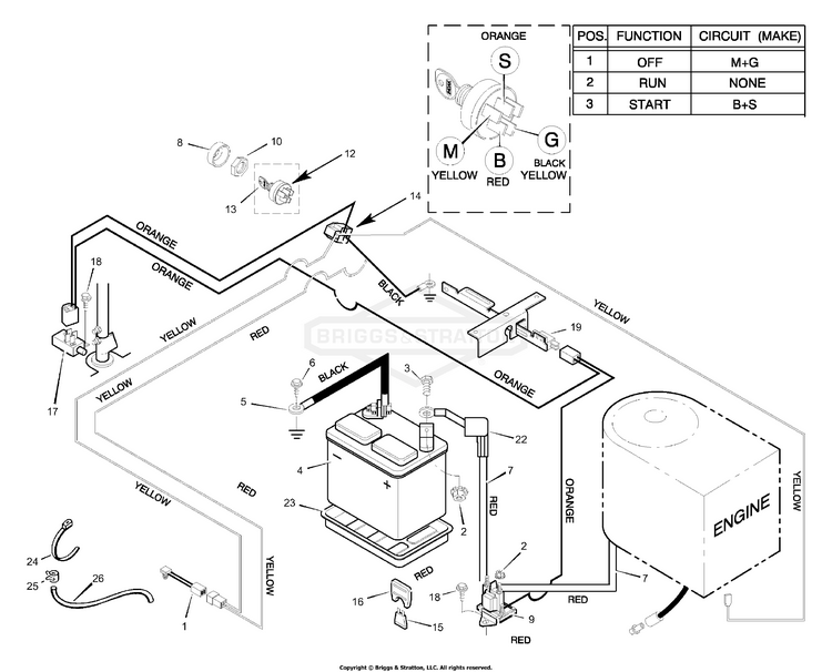 30503x11A Murray - Rear Engine Rider (1999) - PartsWarehouse