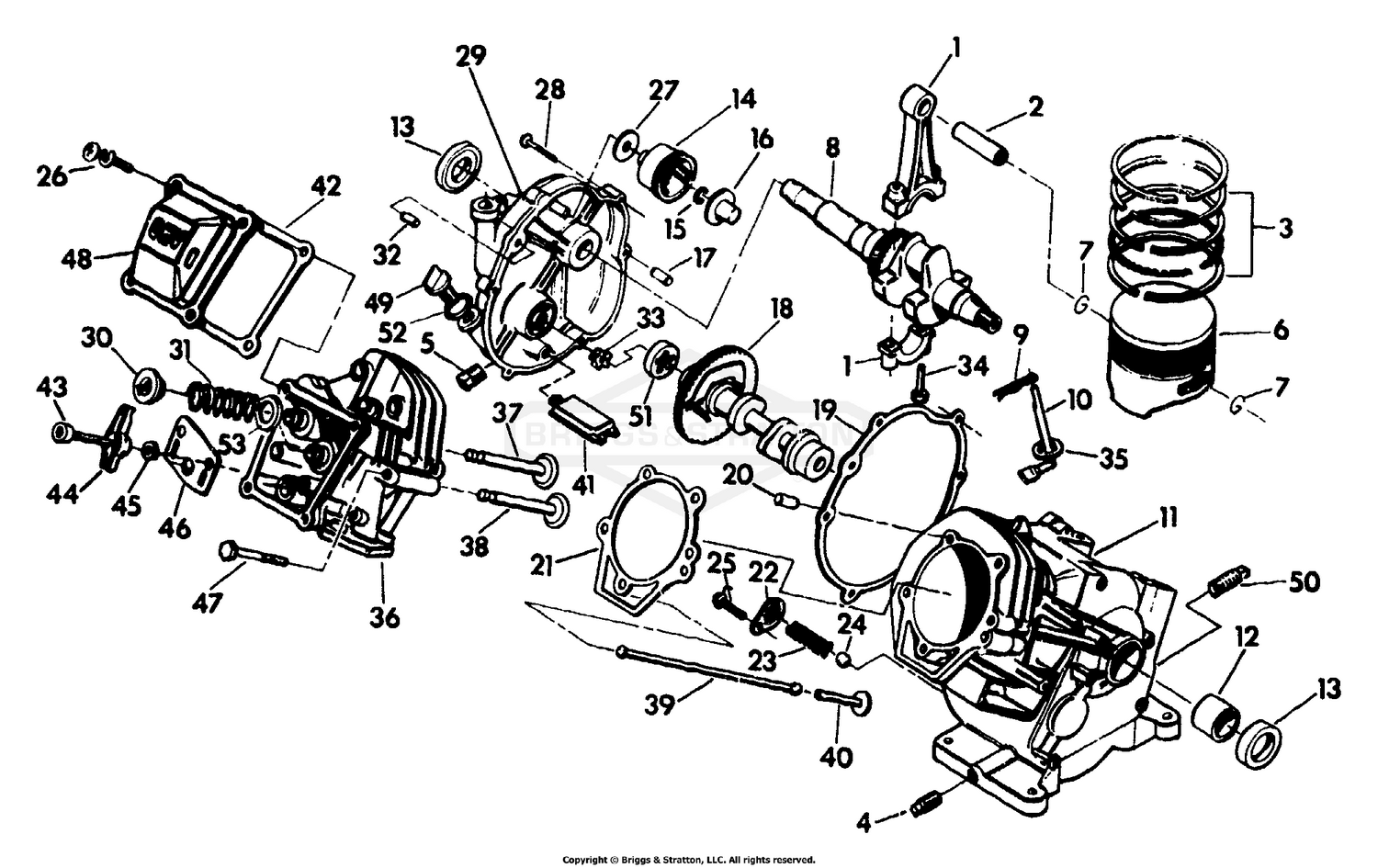 Engine Long Block Assembly No. 83239