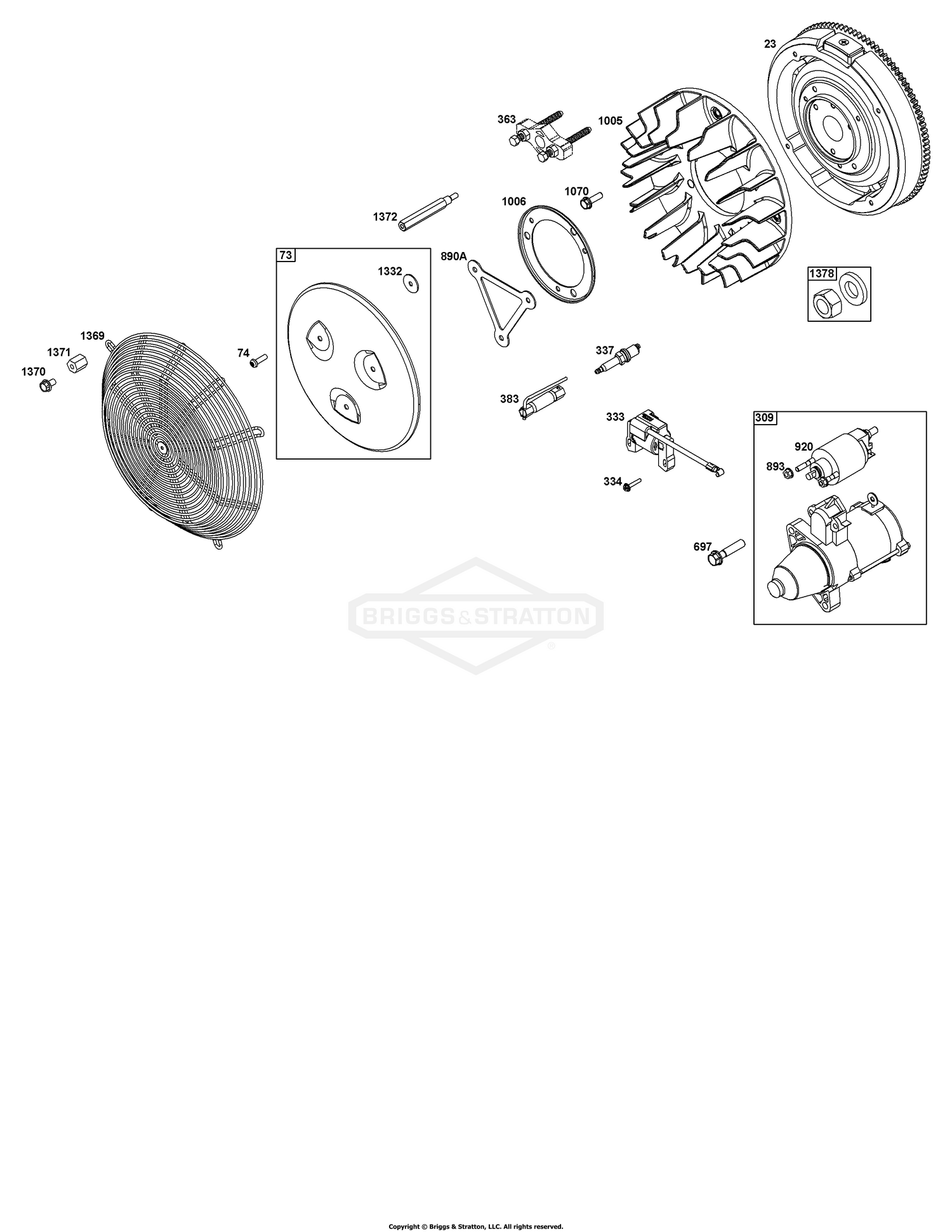 Flywheel, Ignition, and Starter Group