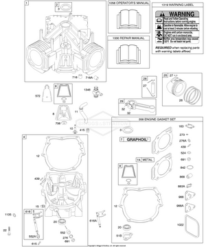 303772-1055-A2 Briggs and Stratton Engine | PartsWarehouse