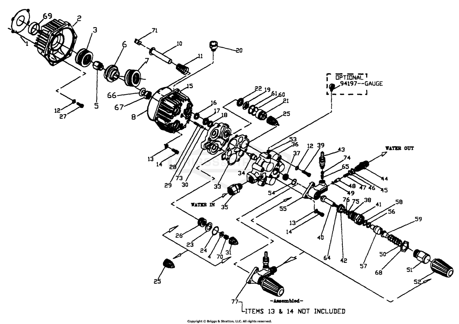 Assembly diagram