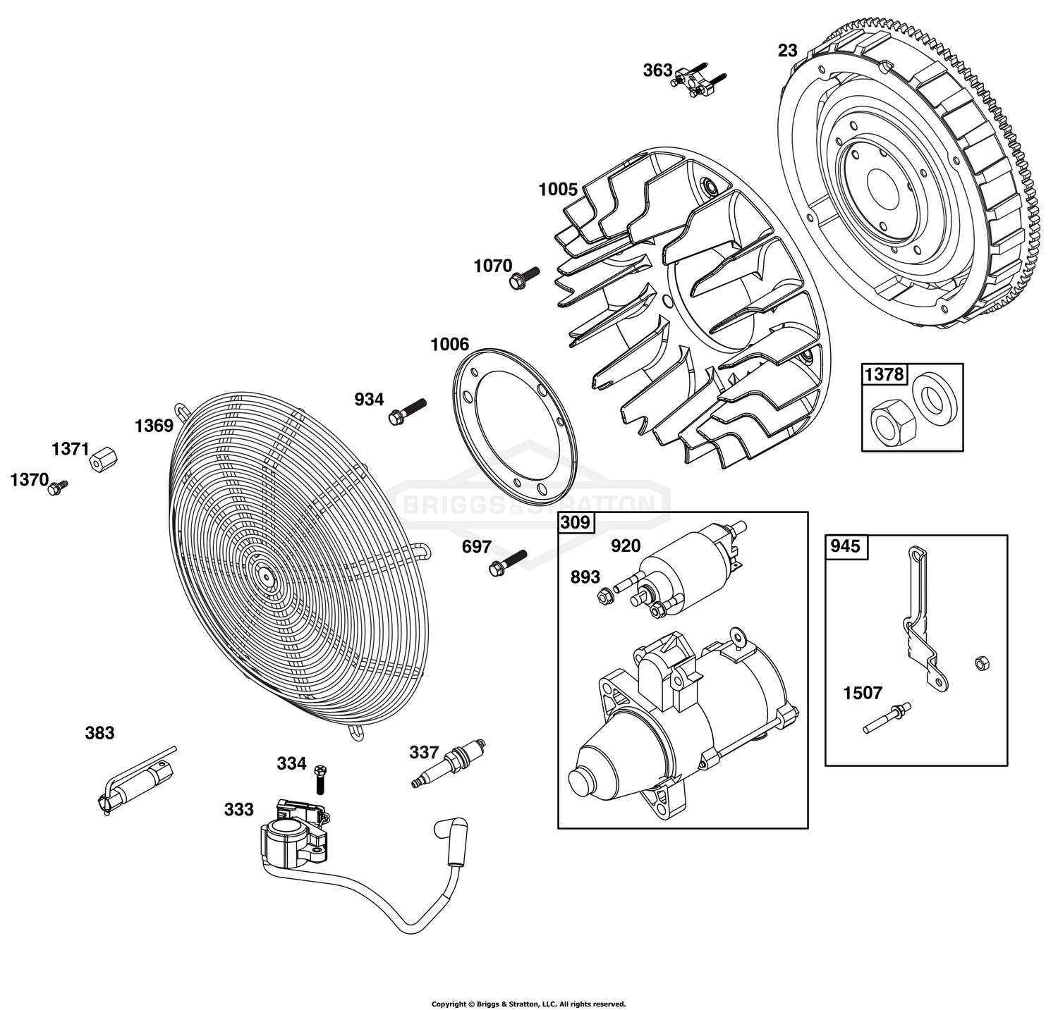 Flywheel, Ignition, and Starter Group