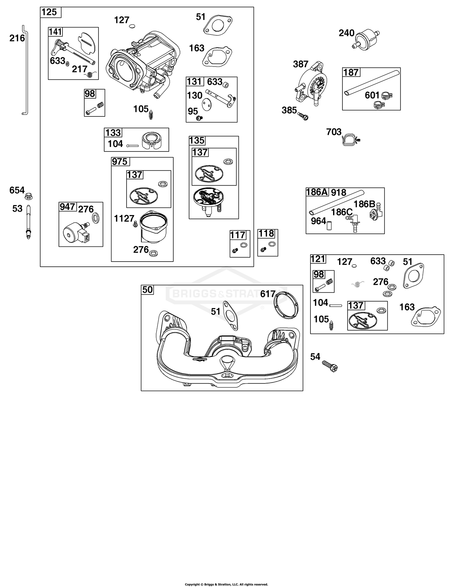 Carburetor and Fuel Supply Group