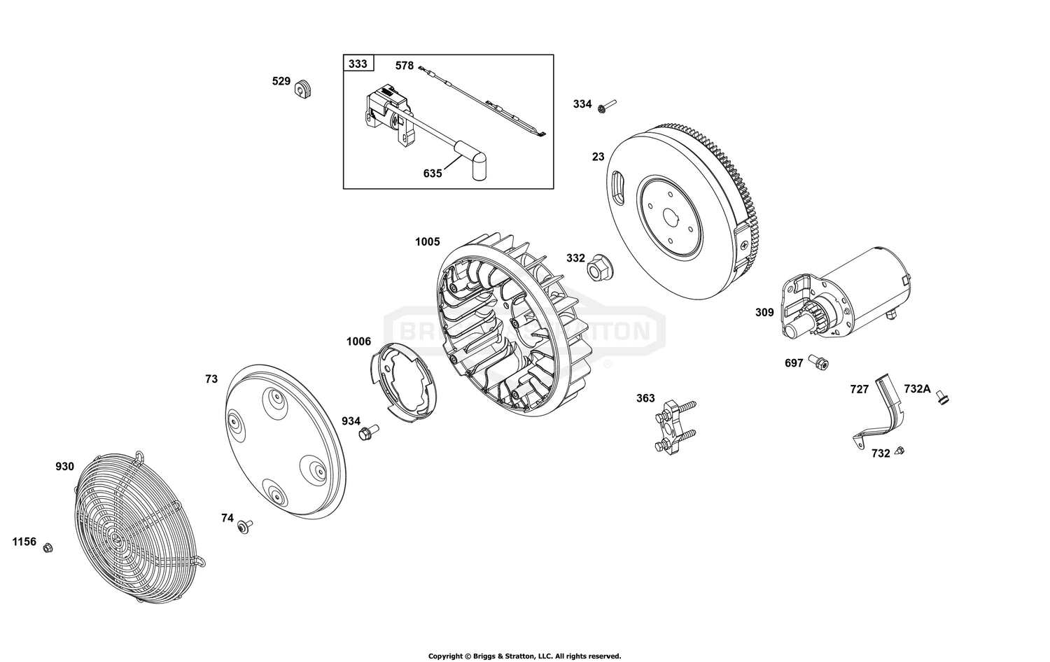 Flywheel, Ignition, and Starter Group