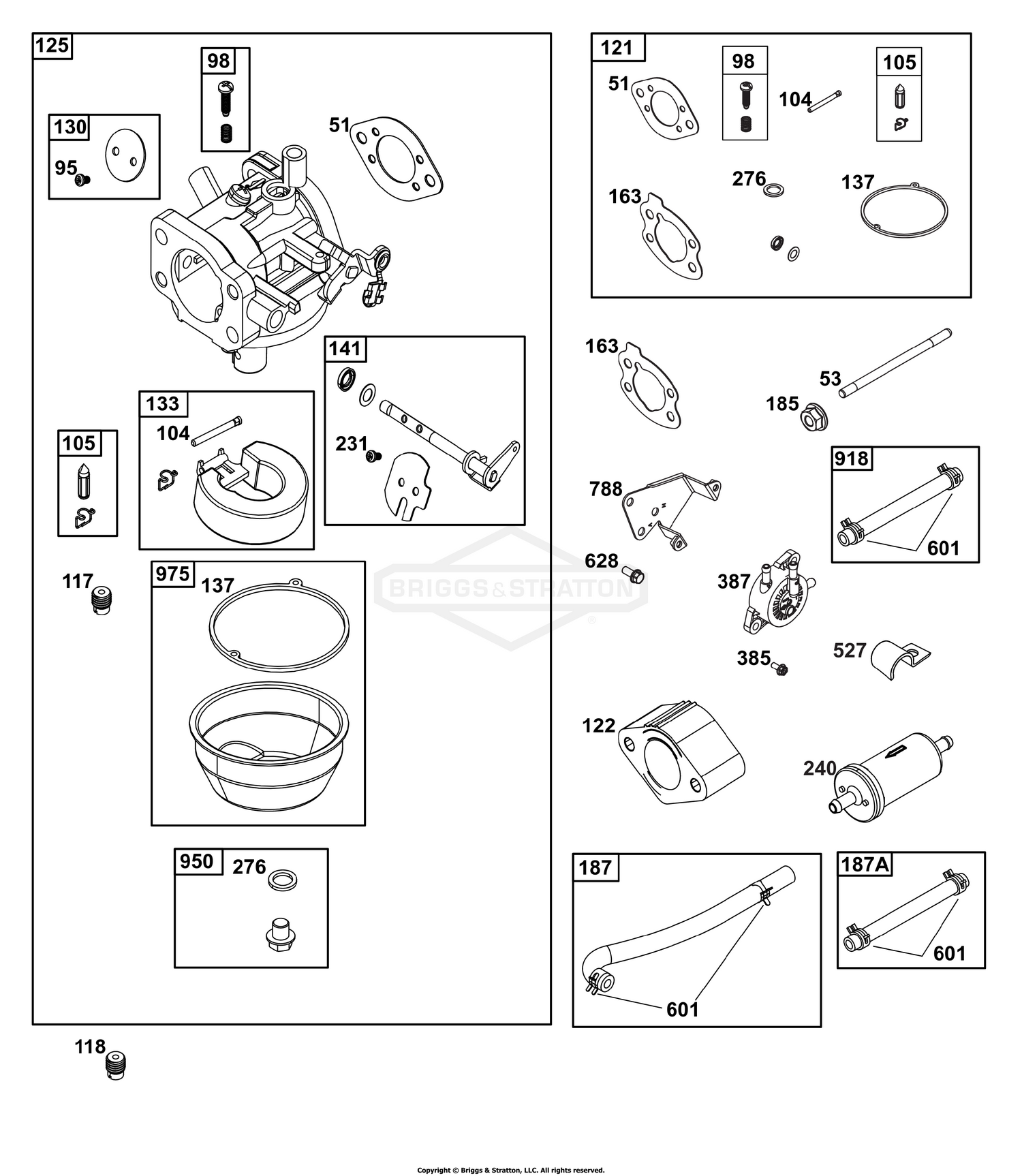 Carburetor and Fuel Supply Group