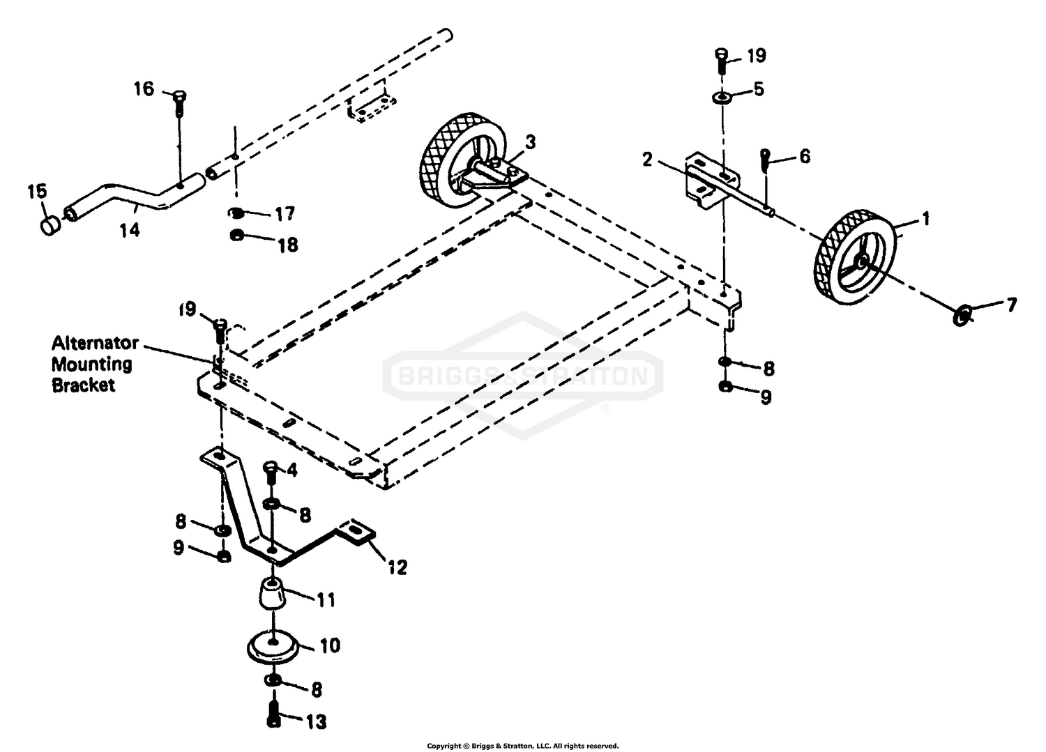 Wheel Kit With PI Frame