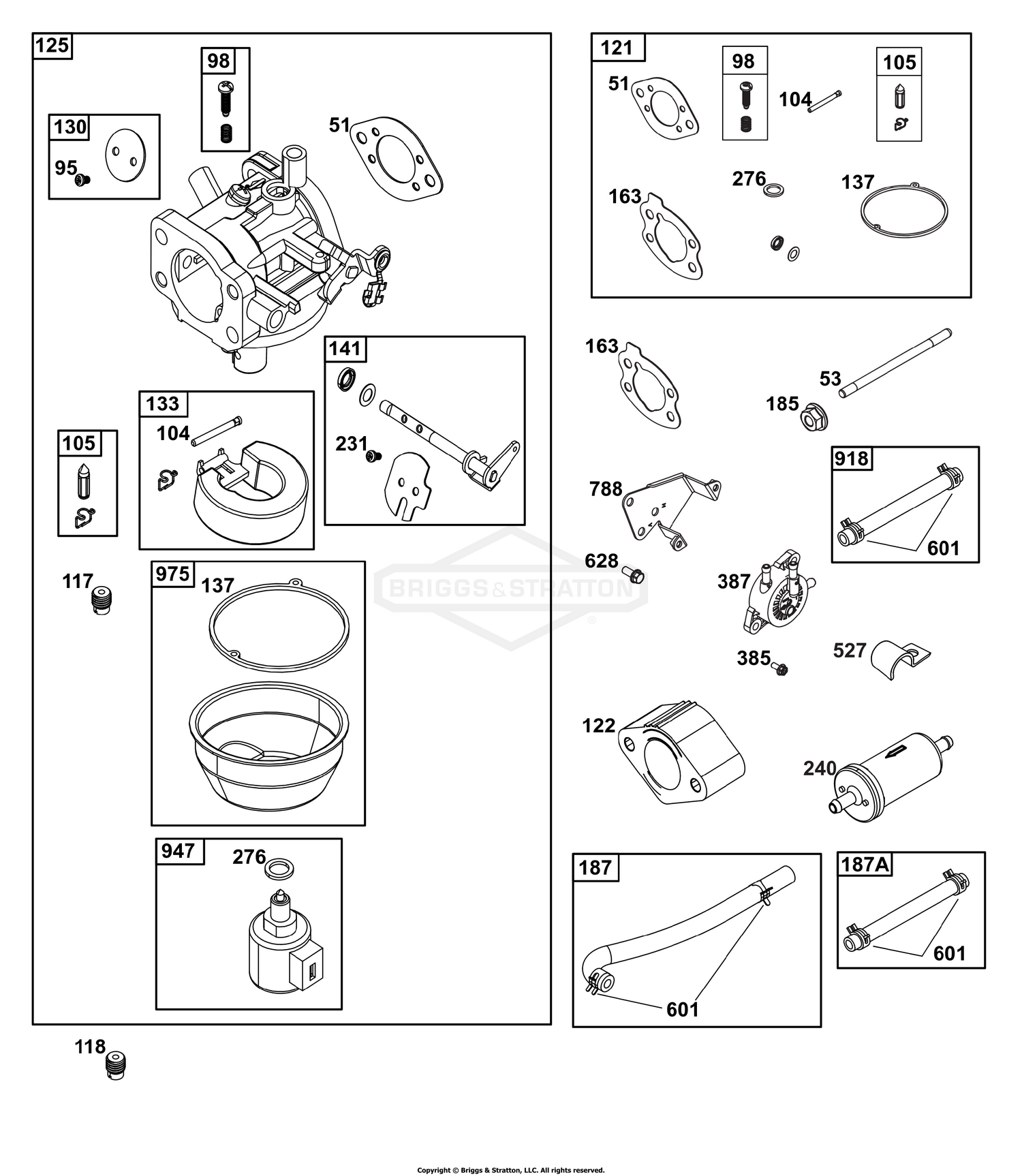 Carburetor and Fuel Supply Group