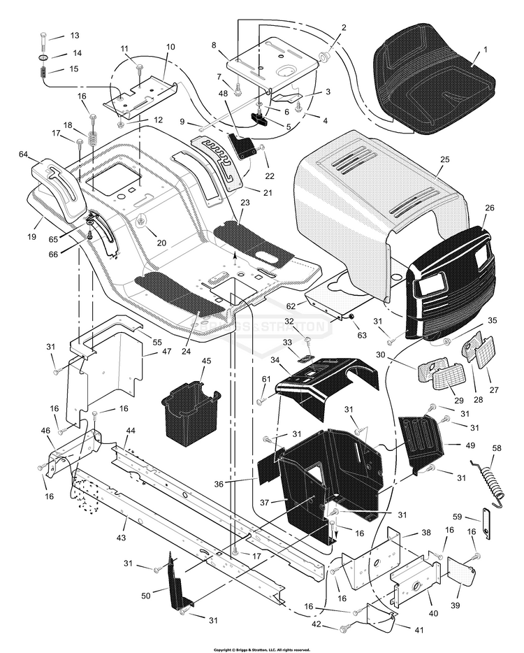 42544x8F Murray Lawn Tractor (2000) PartsWarehouse