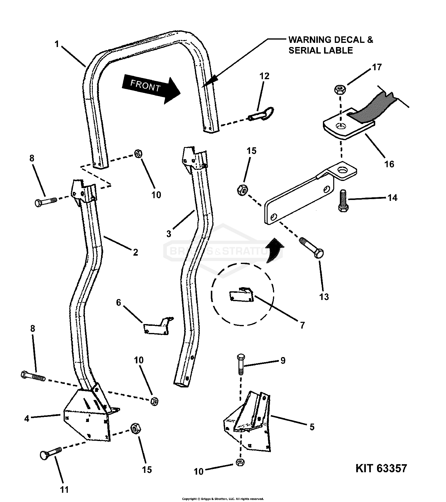 ACCESSORY, Universal Folding ROP Kit