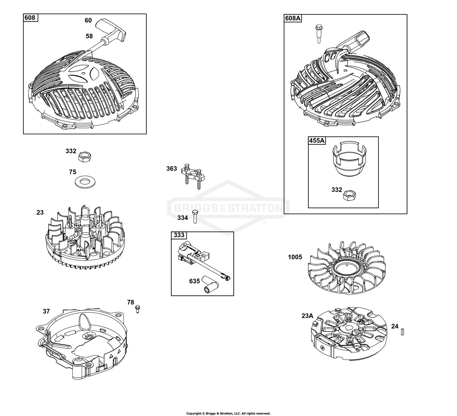 Flywheel, Ignition, and Starter Group