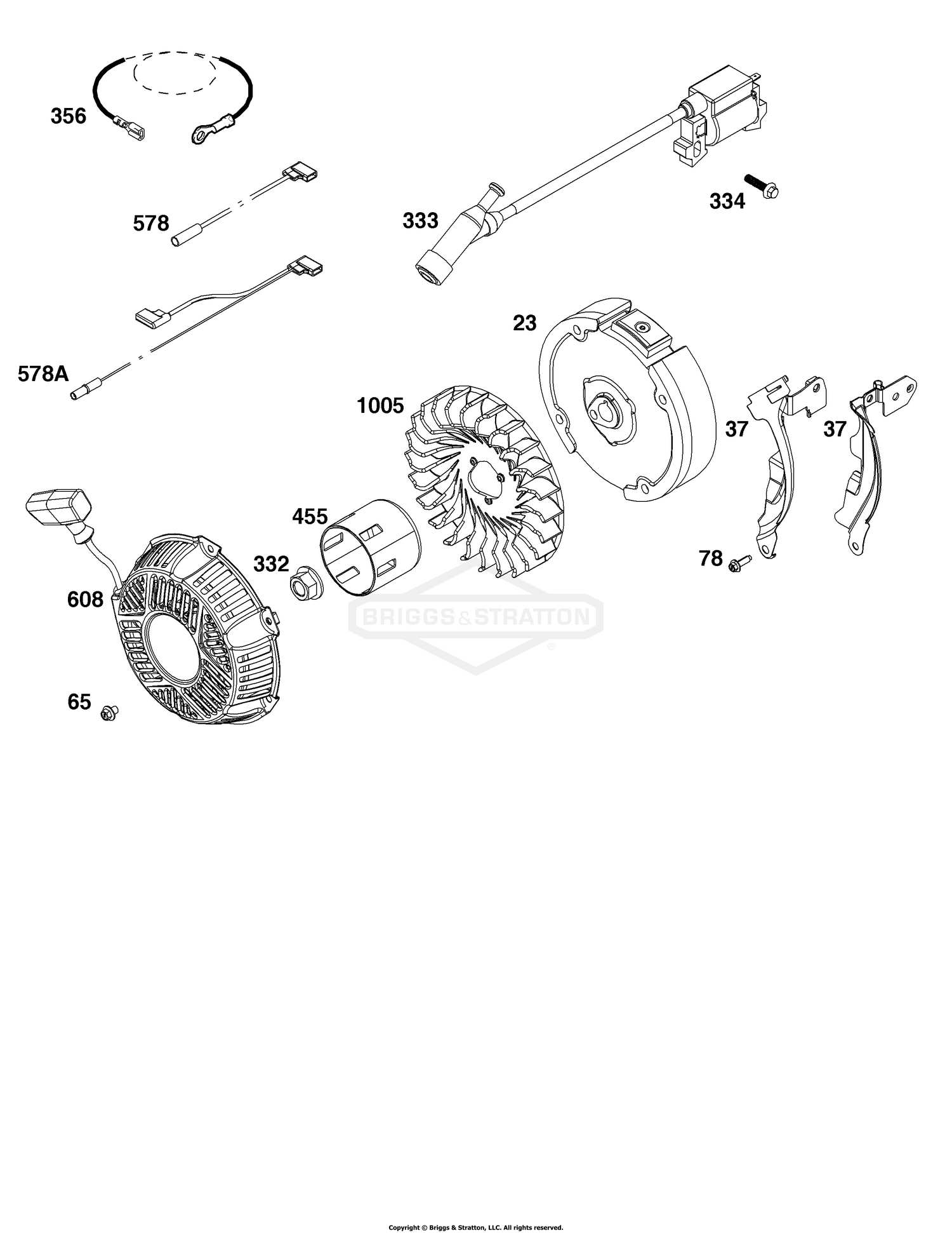 Flywheel, Ignition, and Starter Group