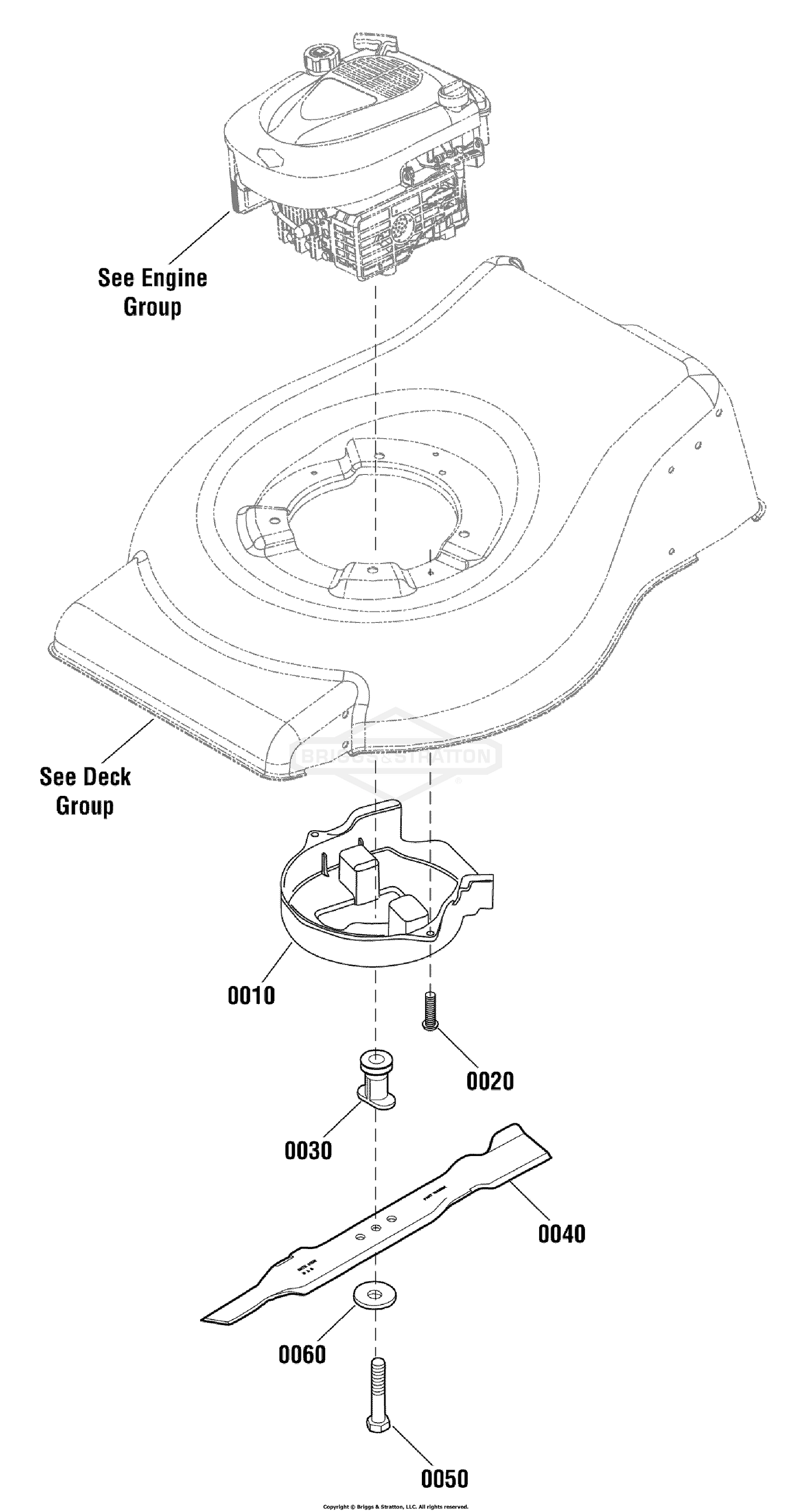 Briggs and stratton 500e series blade new arrivals