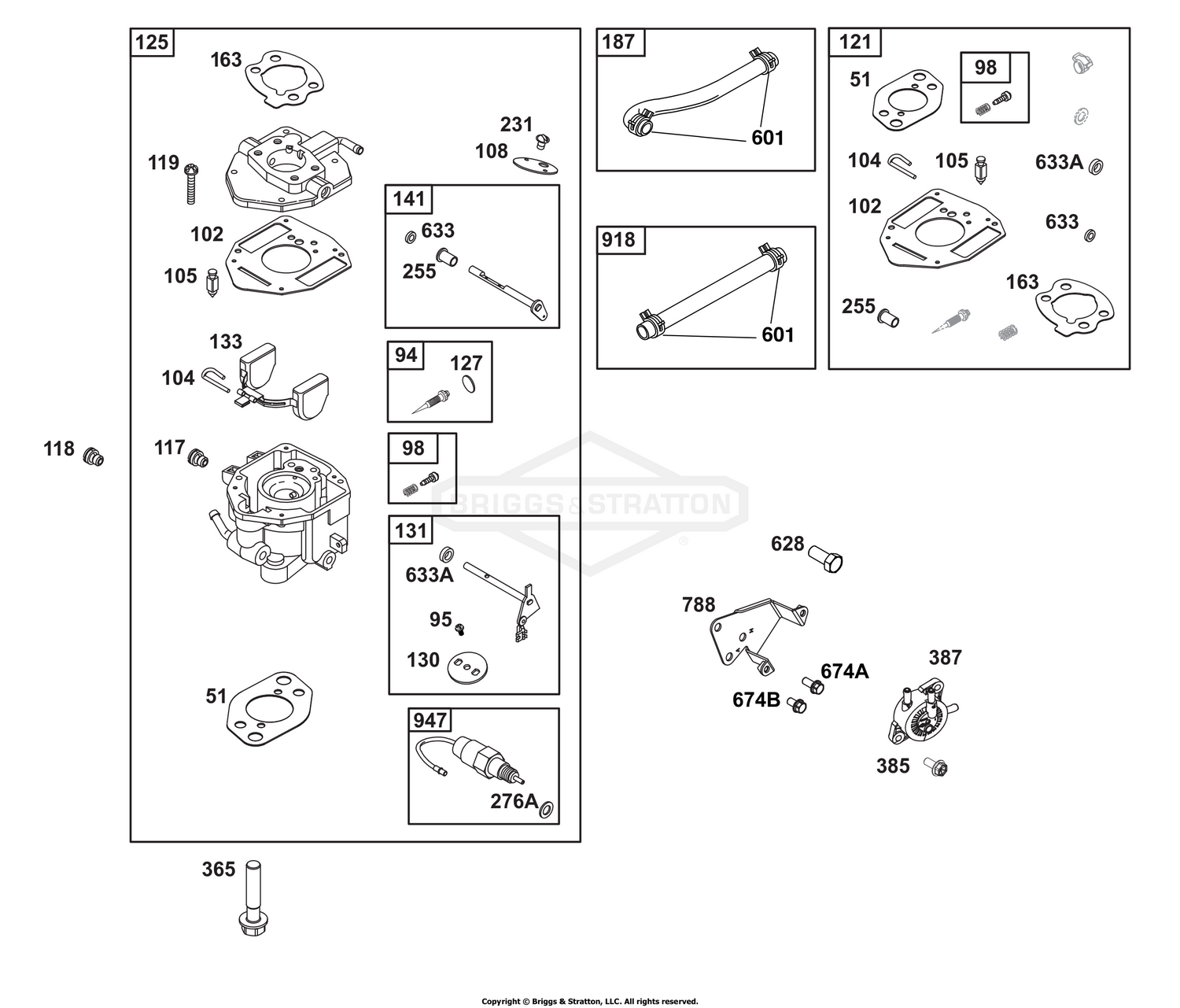 Carburetor and Fuel Supply Group