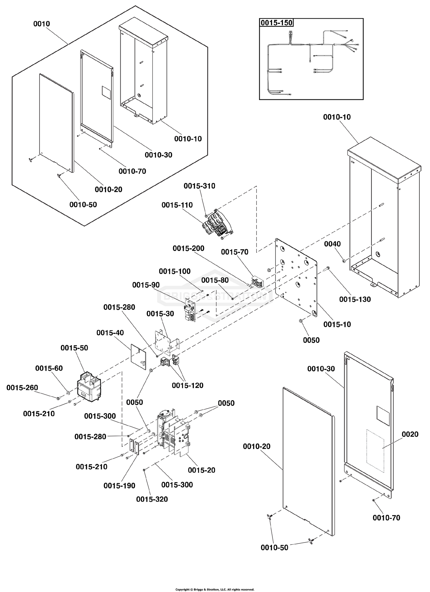 Transfer Switch - Hingeless Enclosure