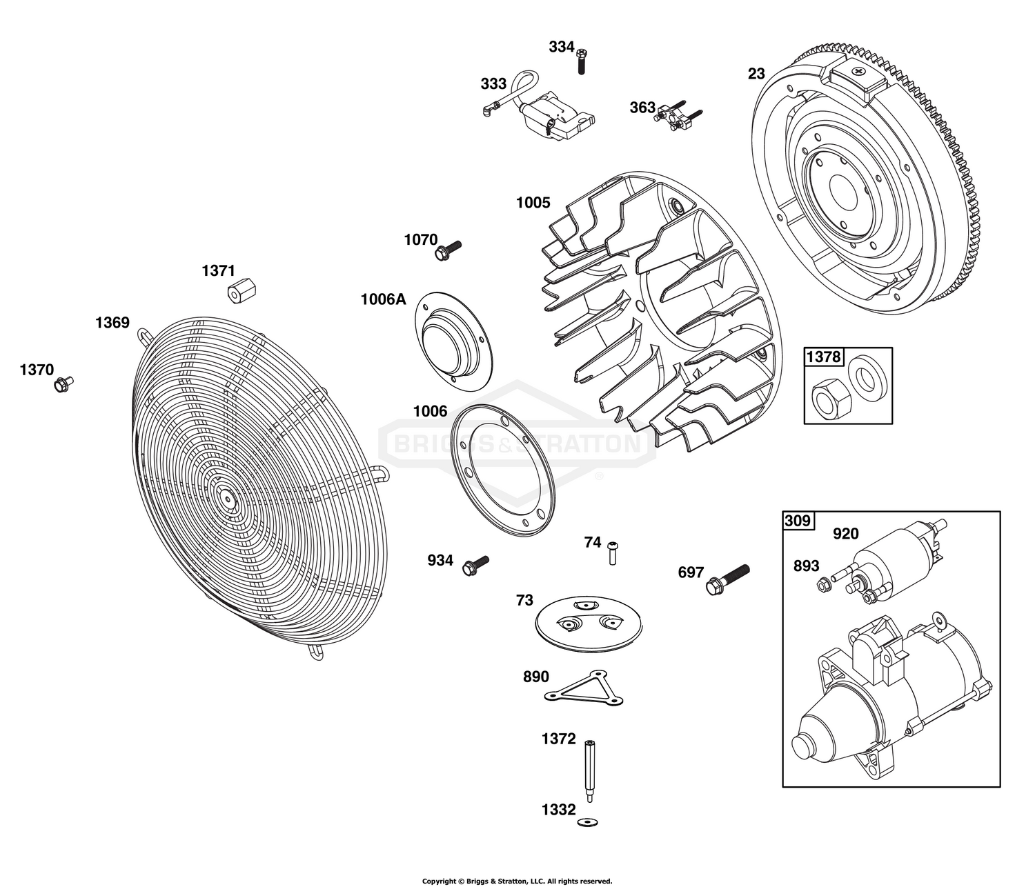 Flywheel, Ignition, and Starter Group