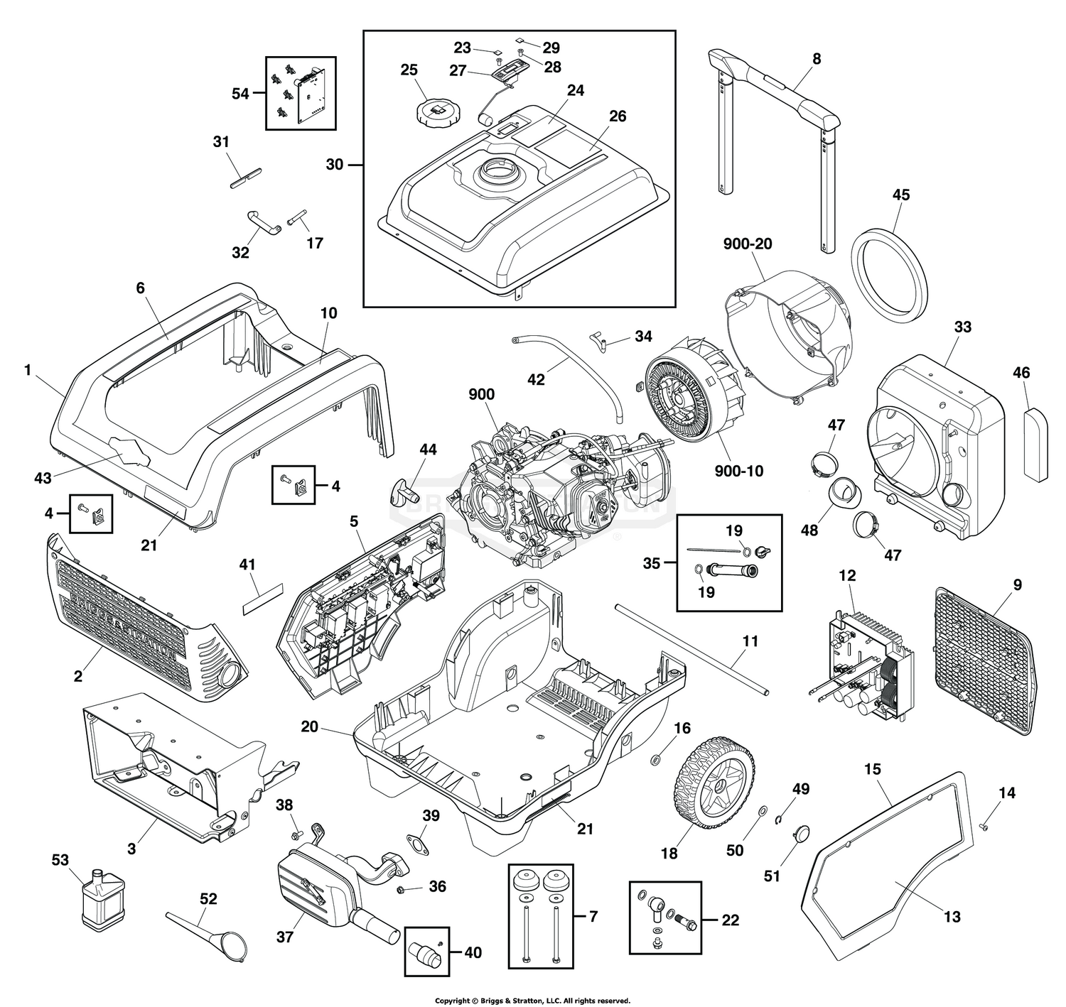 Assembly diagram