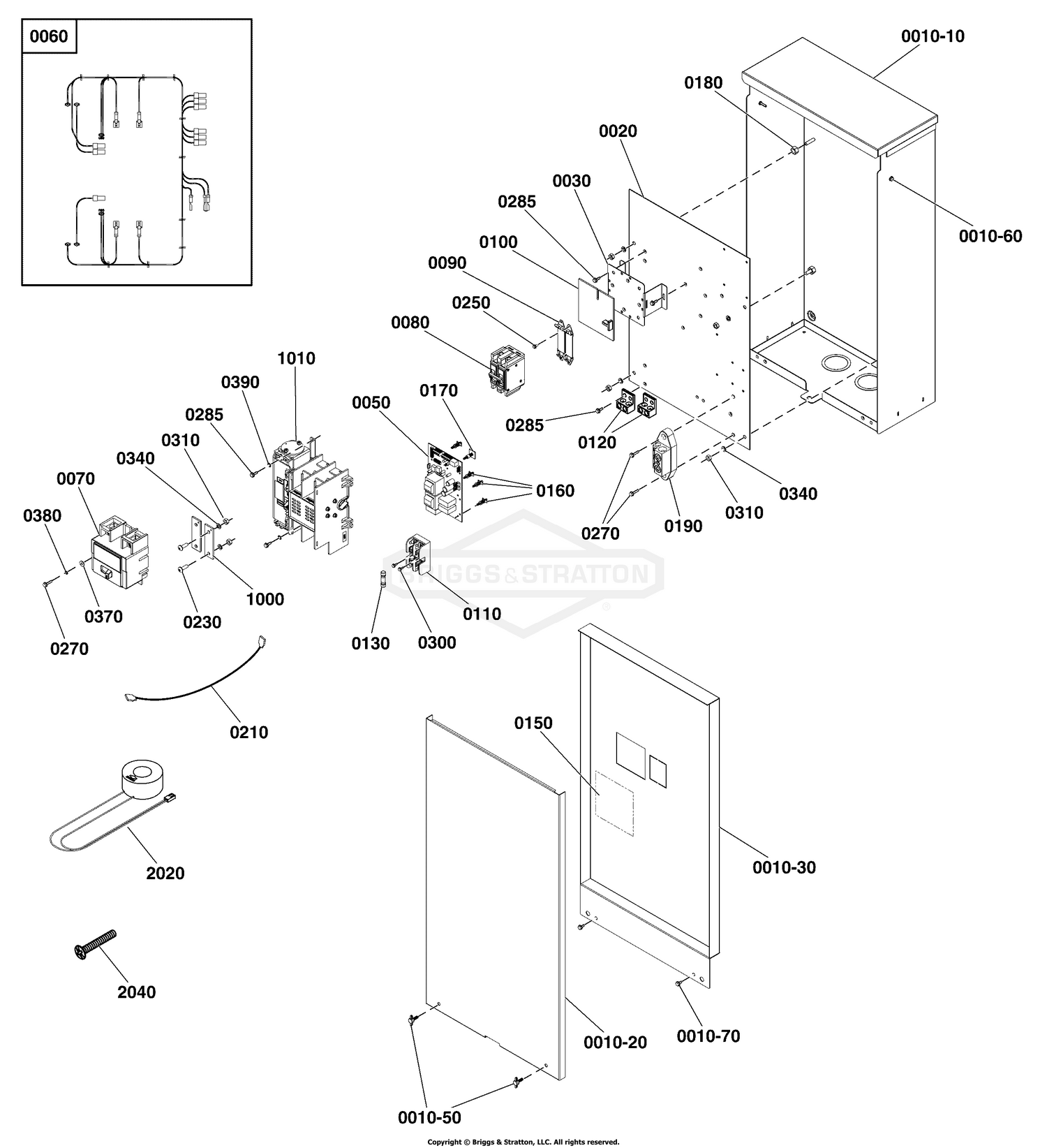 Transfer Switch - Hingeless Enclosure