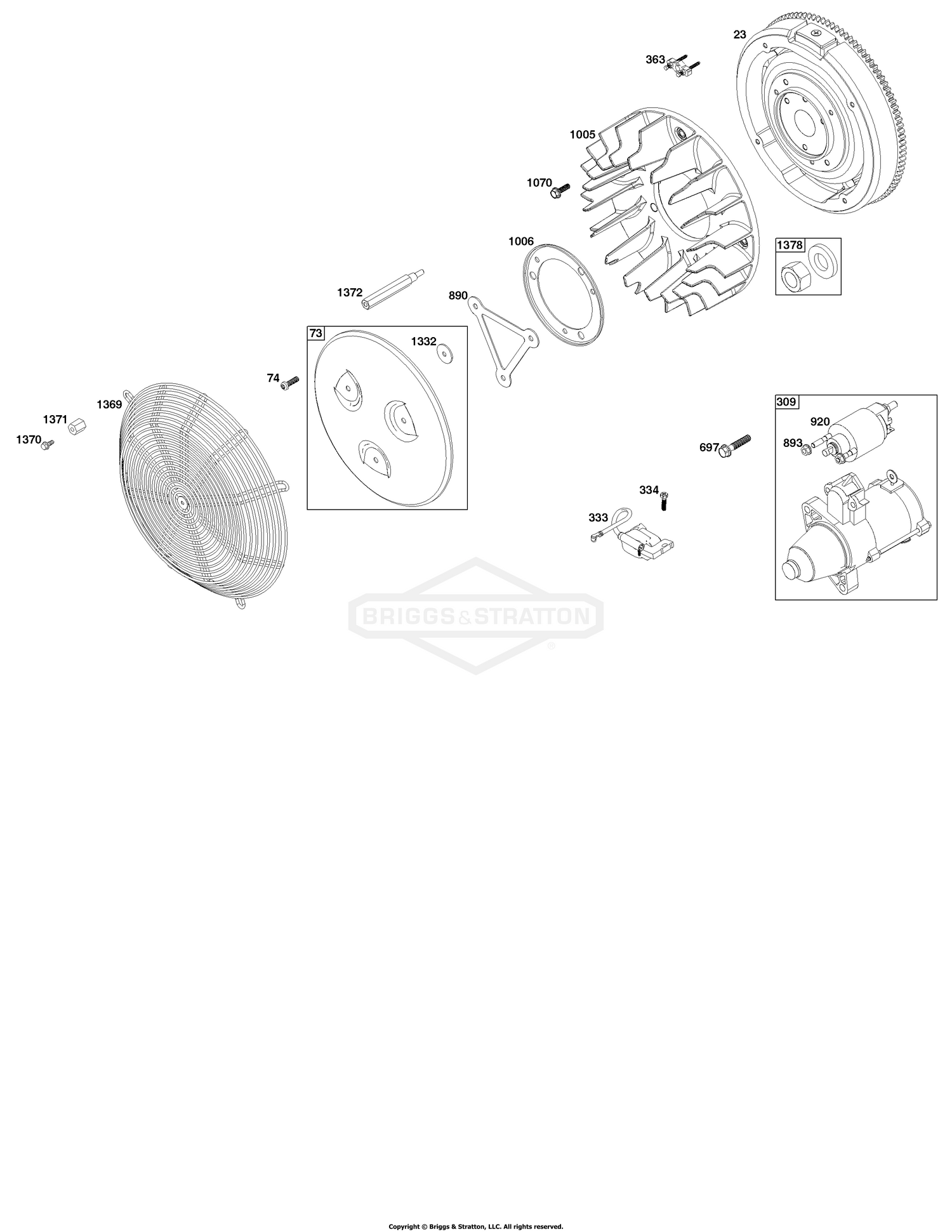 Flywheel, Ignition, and Starter Group