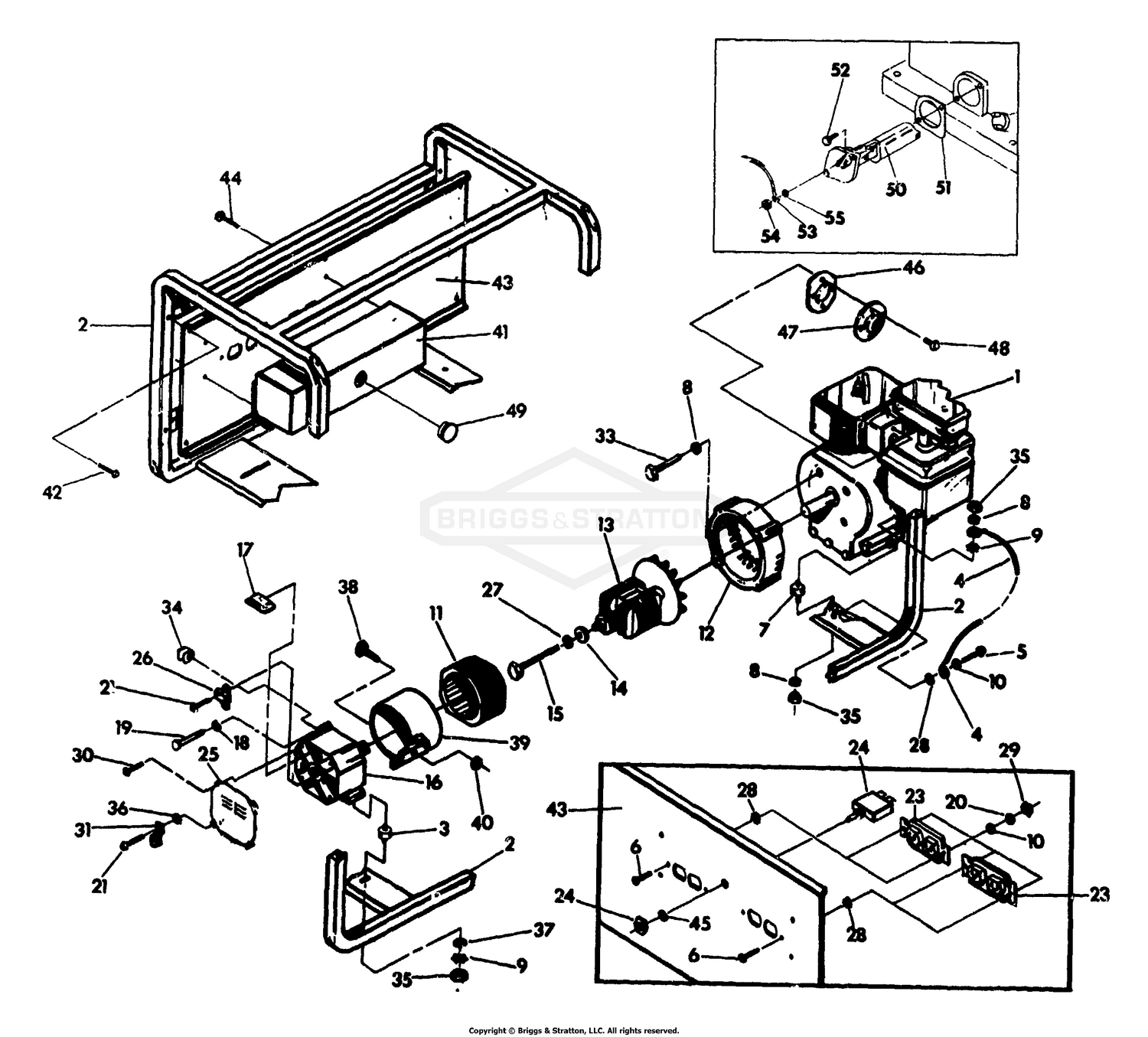 2400 Watt AC Generator No. 94807