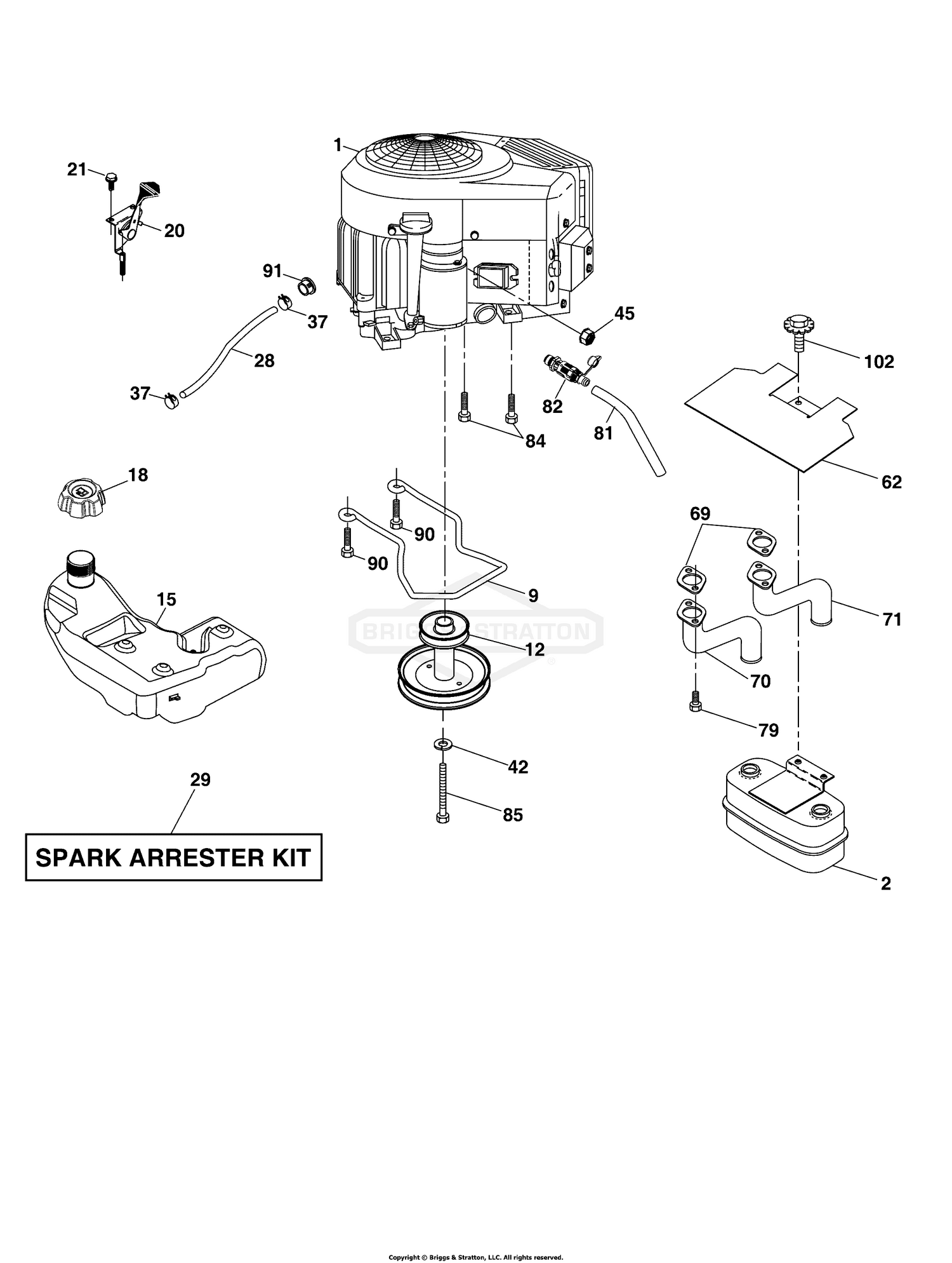 Assembly diagram