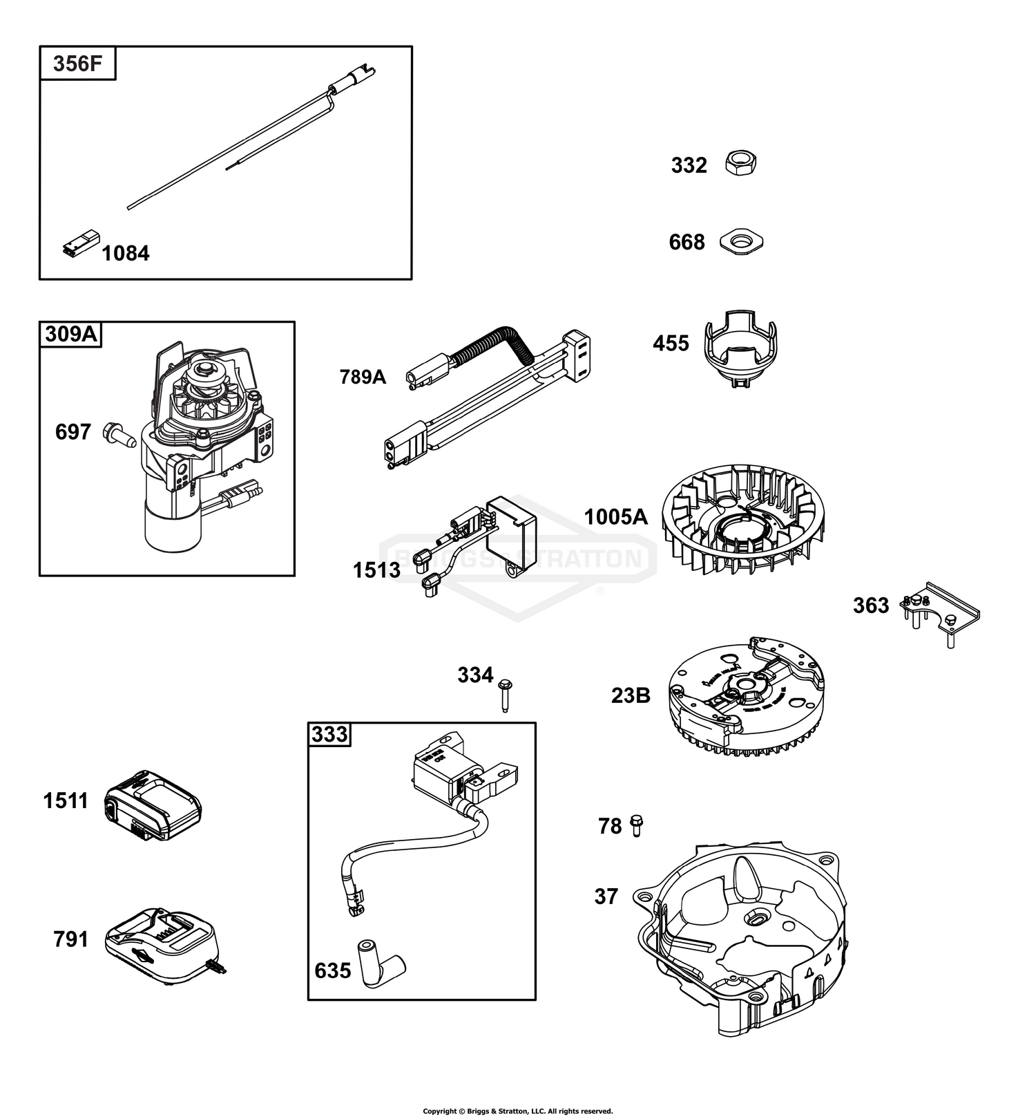 Flywheel, Ignition, and Starter Group