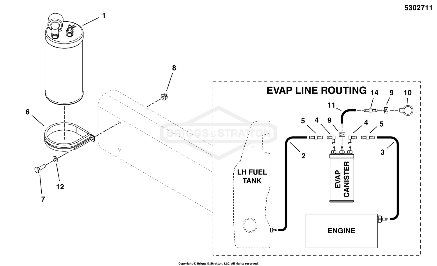 Evap Canister Group