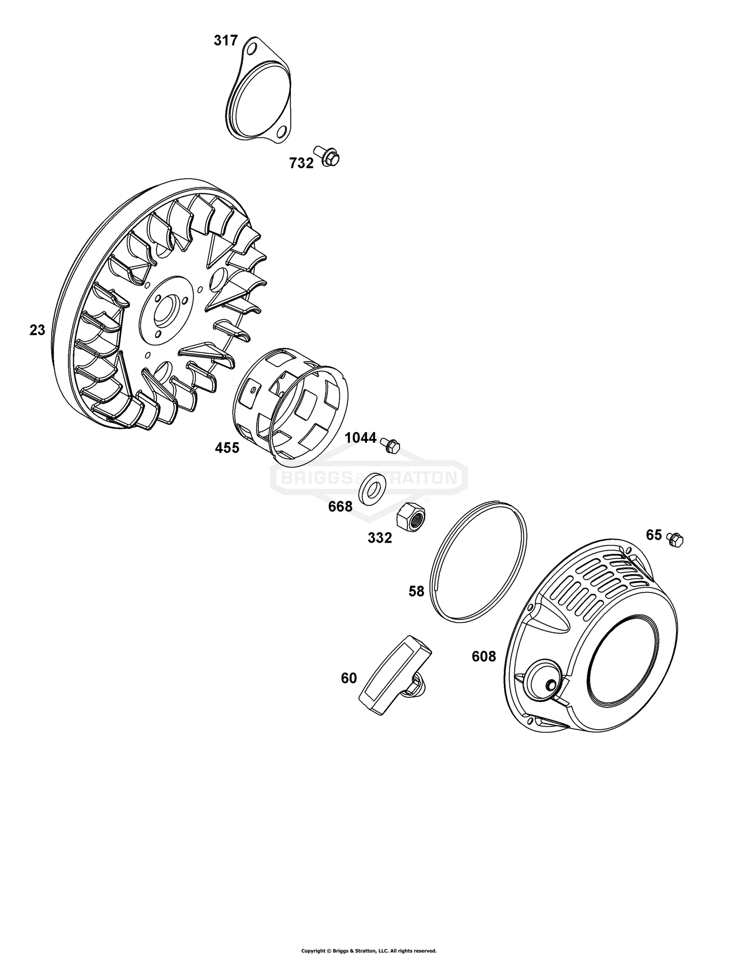 Flywheel, Ignition, and Starter Group