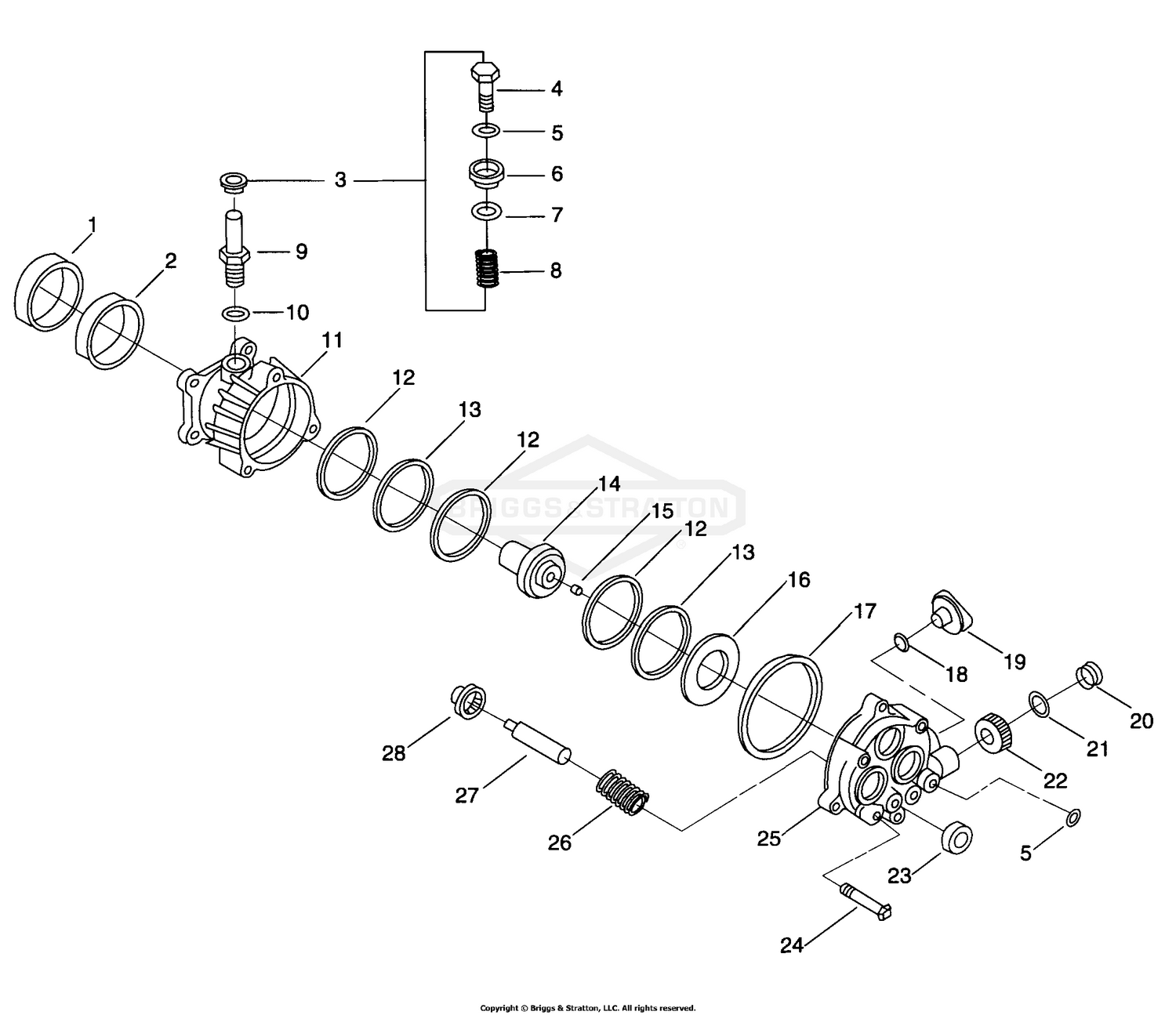 Pump #A1655 (2.5 Horizontal)