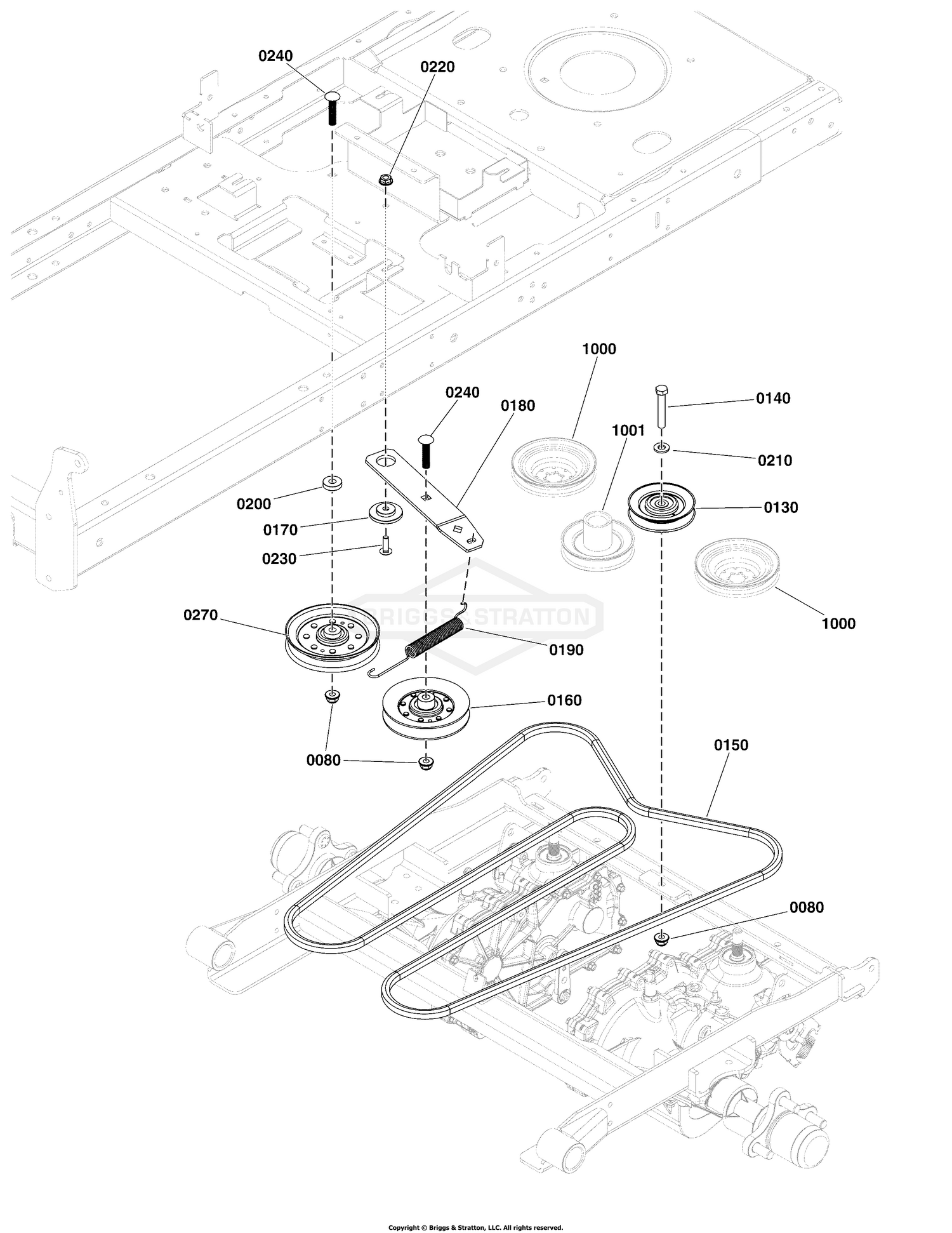 Transaxle Drive Group S/N: 2017940001 & Above