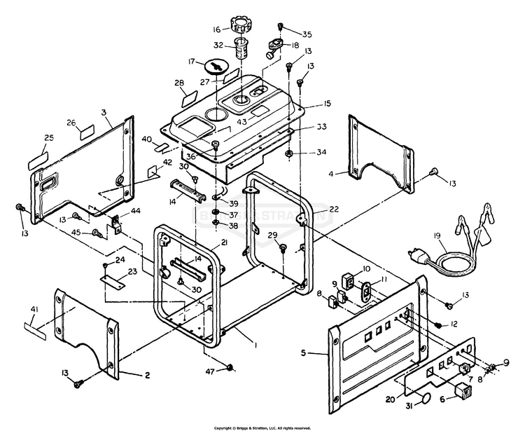 Generac Gp17500e Wiring Diagram - Wiring Diagram